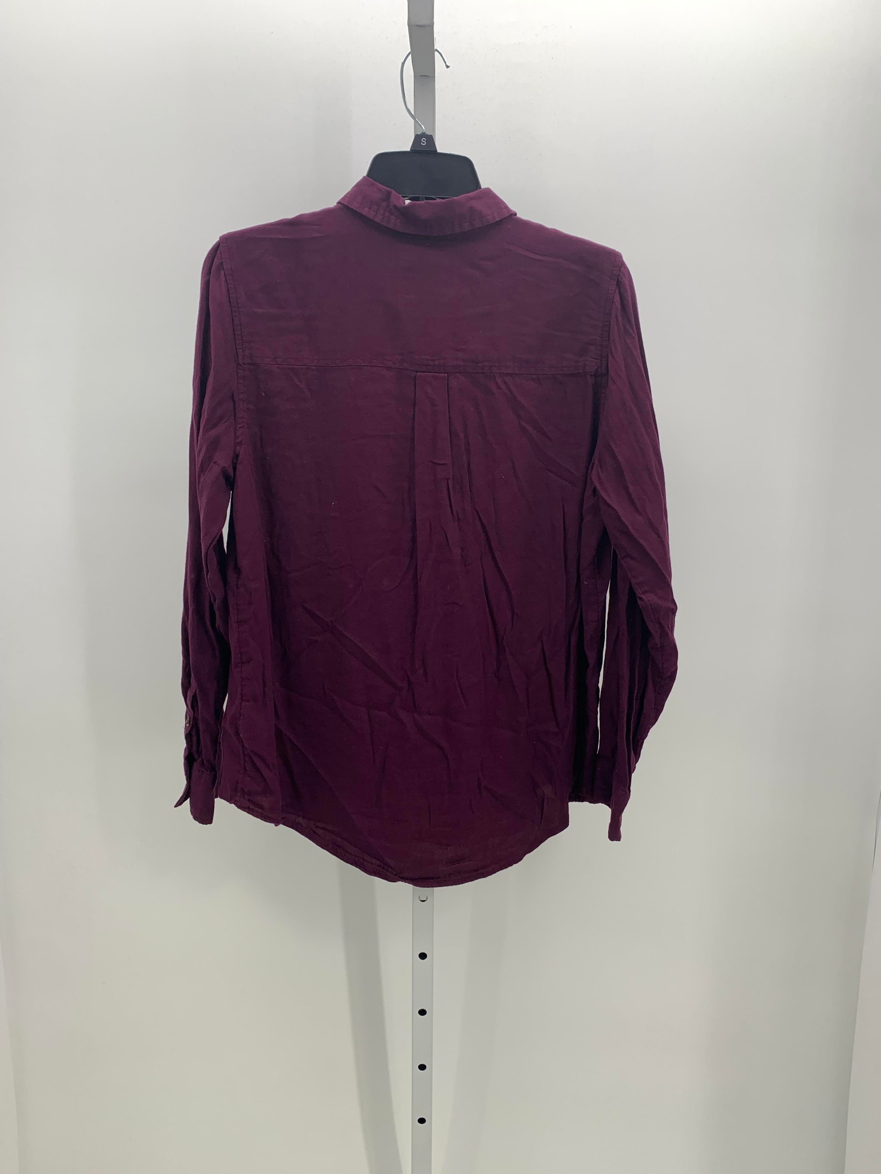 SO Size Large Juniors Long Sleeve Shirt