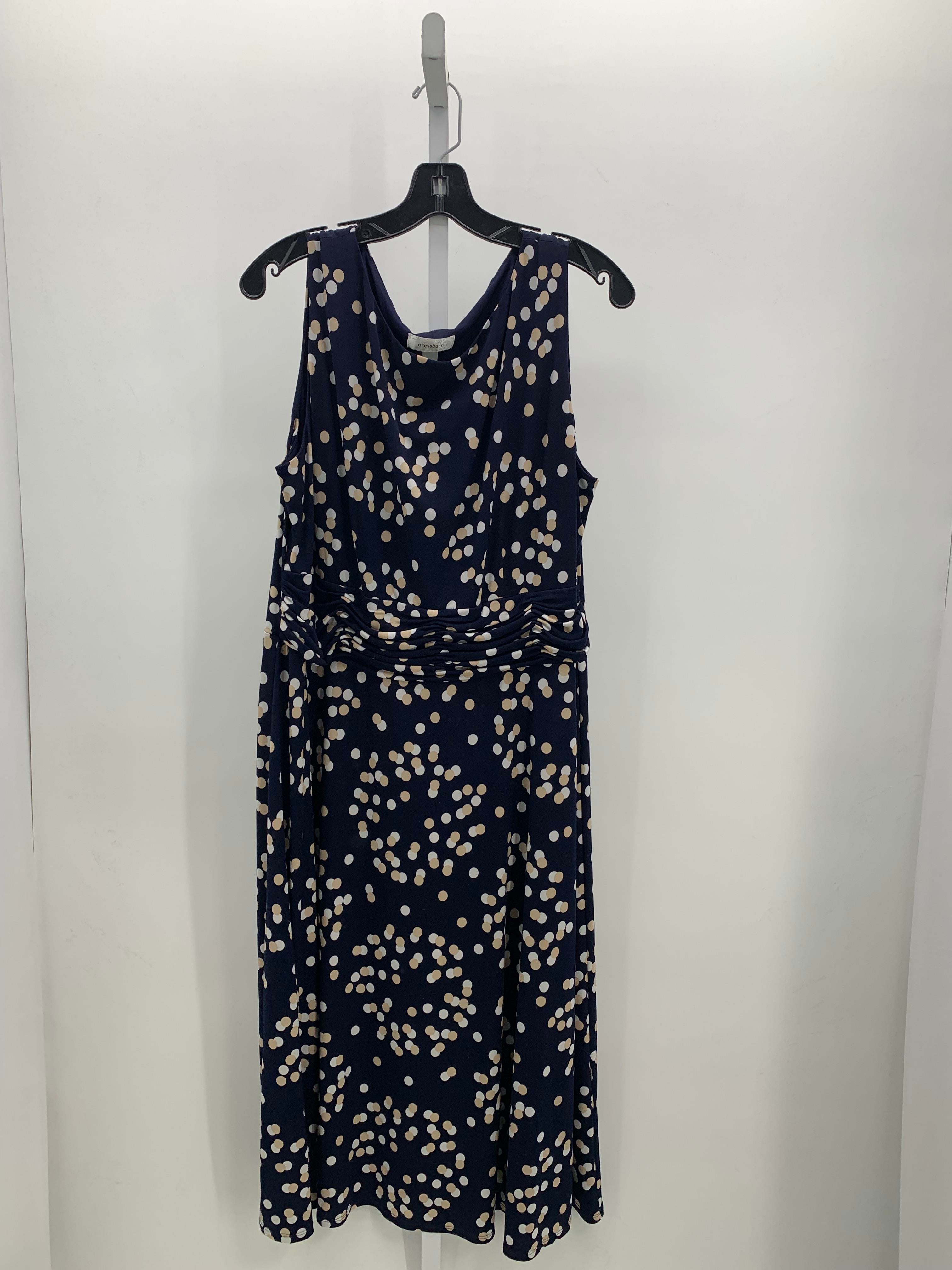 Dress Barn Size 18 W Womens Sleeveless Dress