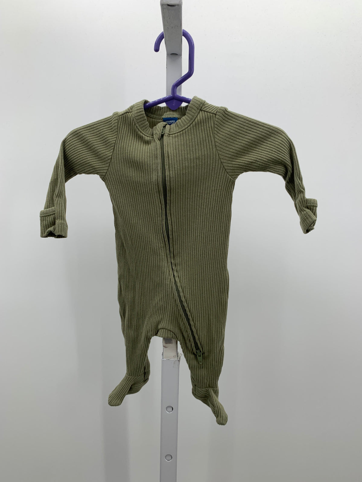ZIP UP RIBBED