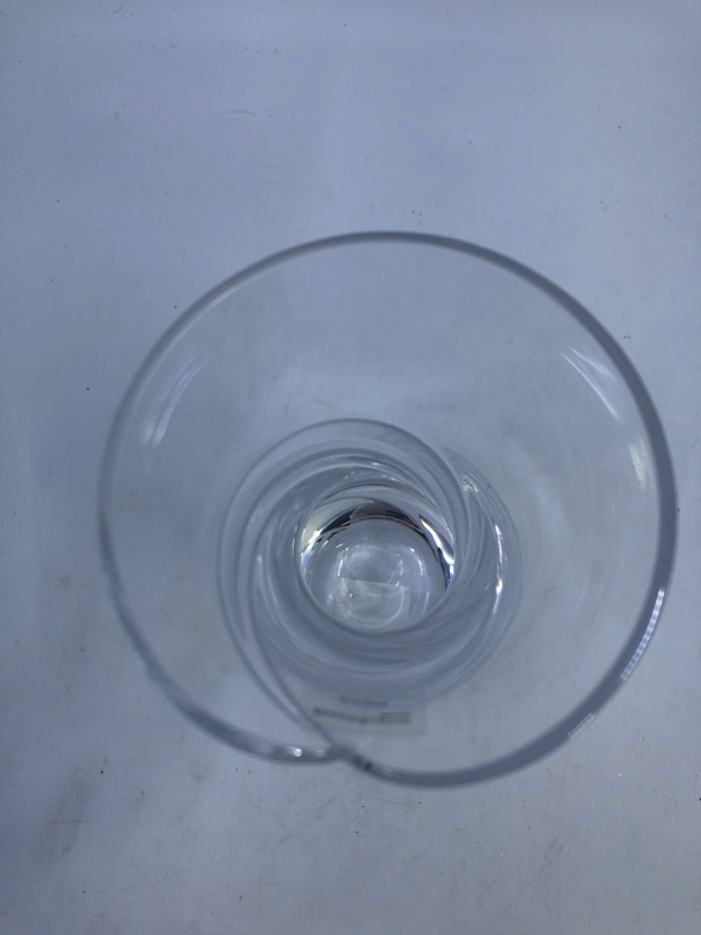 NIP CLEAR VASE WITH SPIRAL-ODYSSEY.