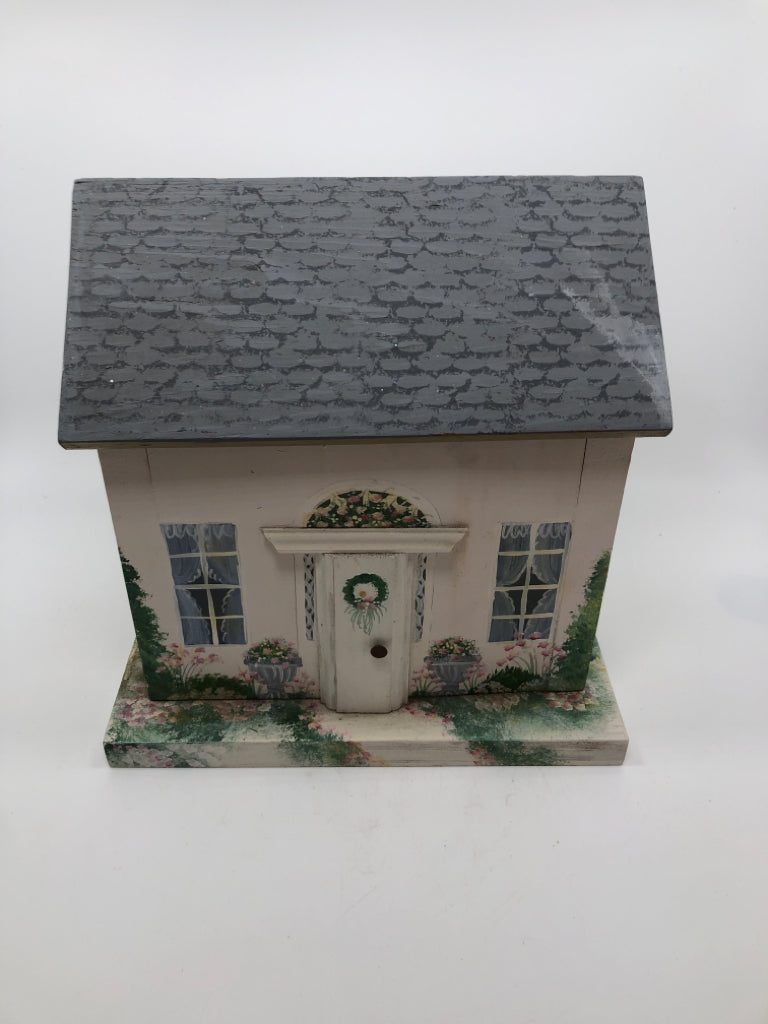 PAINTED BIRDHOUSE.