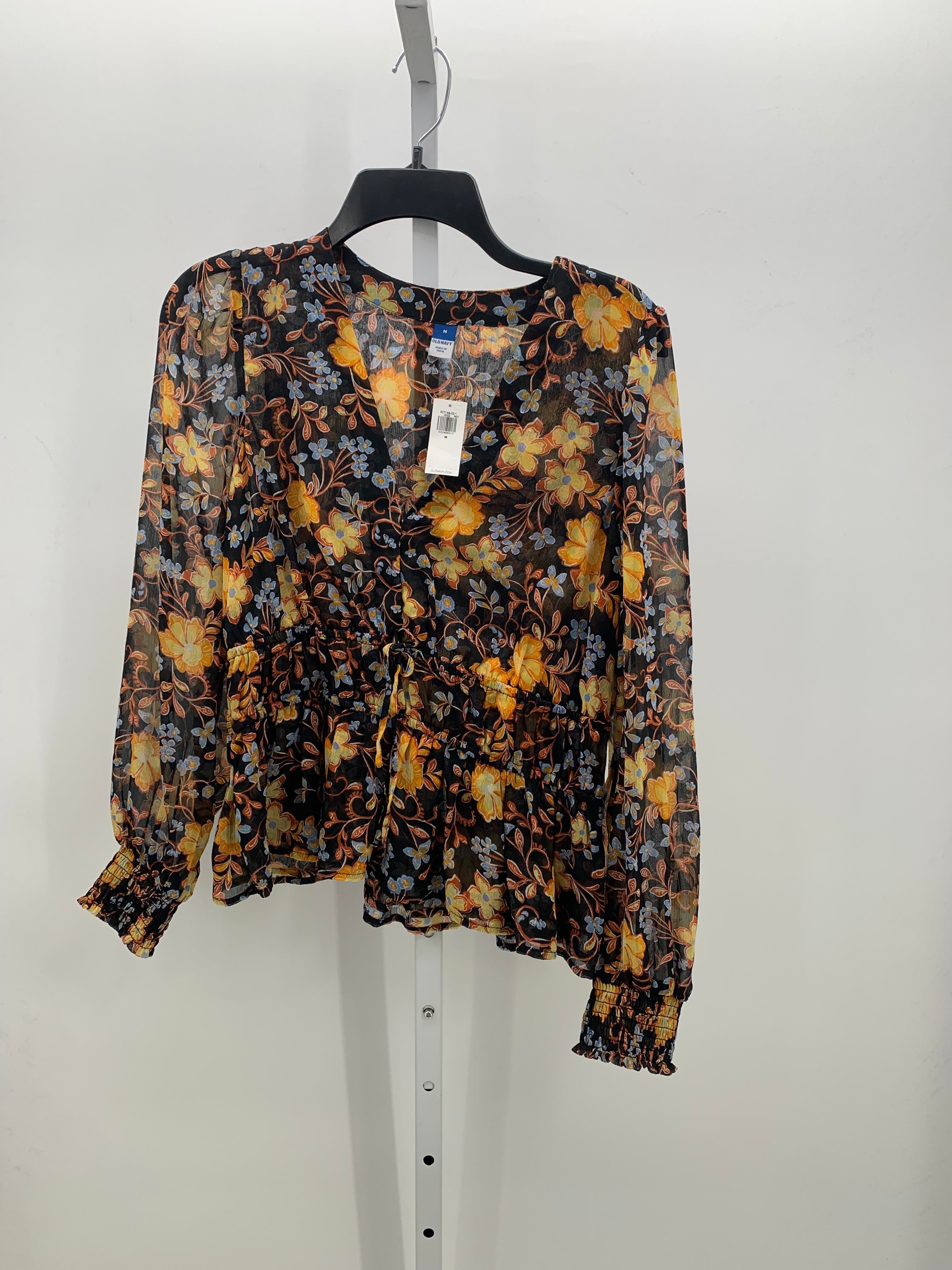 Old Navy Size Medium Misses Long Sleeve Shirt