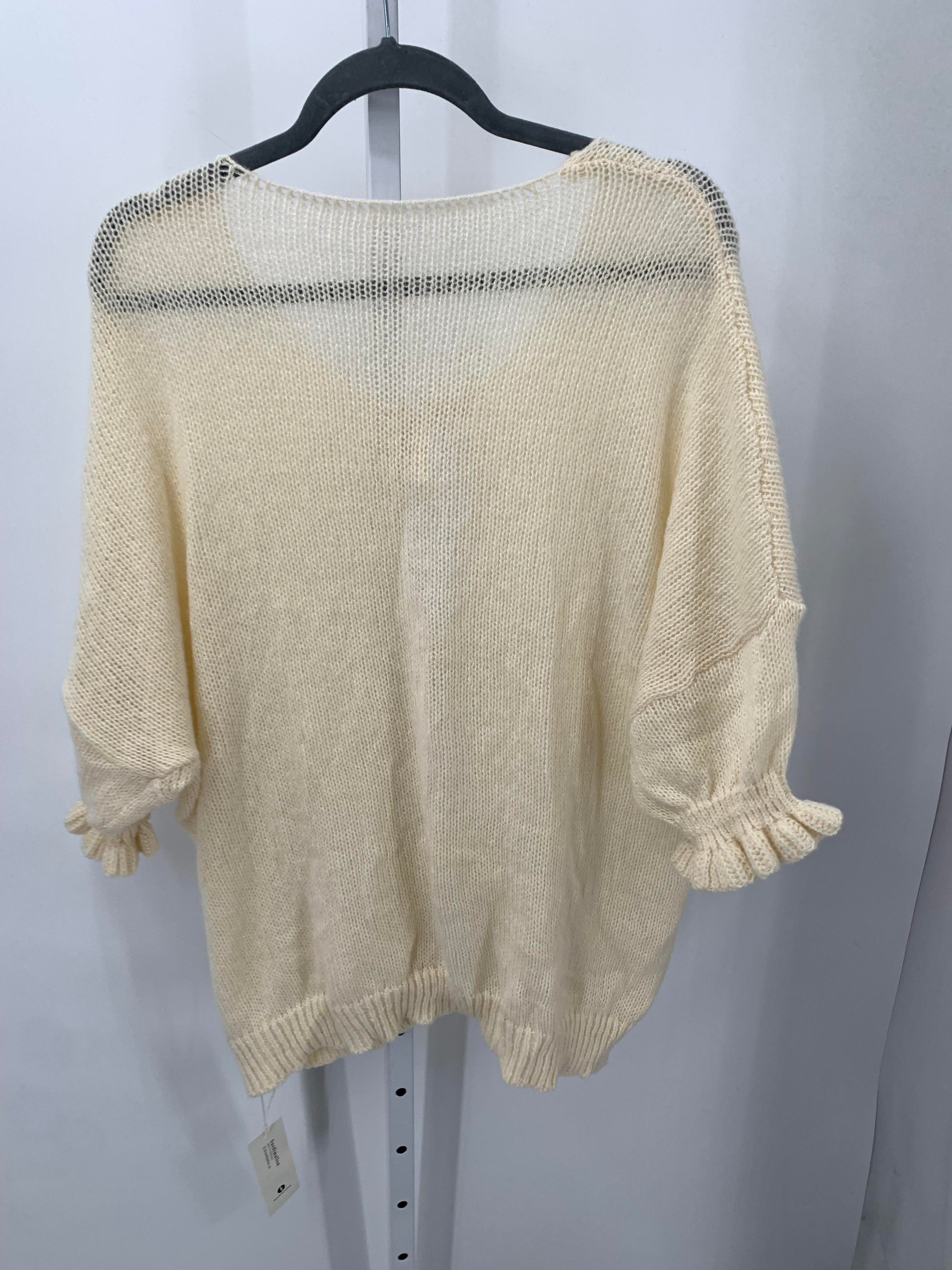 Size Extra Large Misses Long Slv Sweater