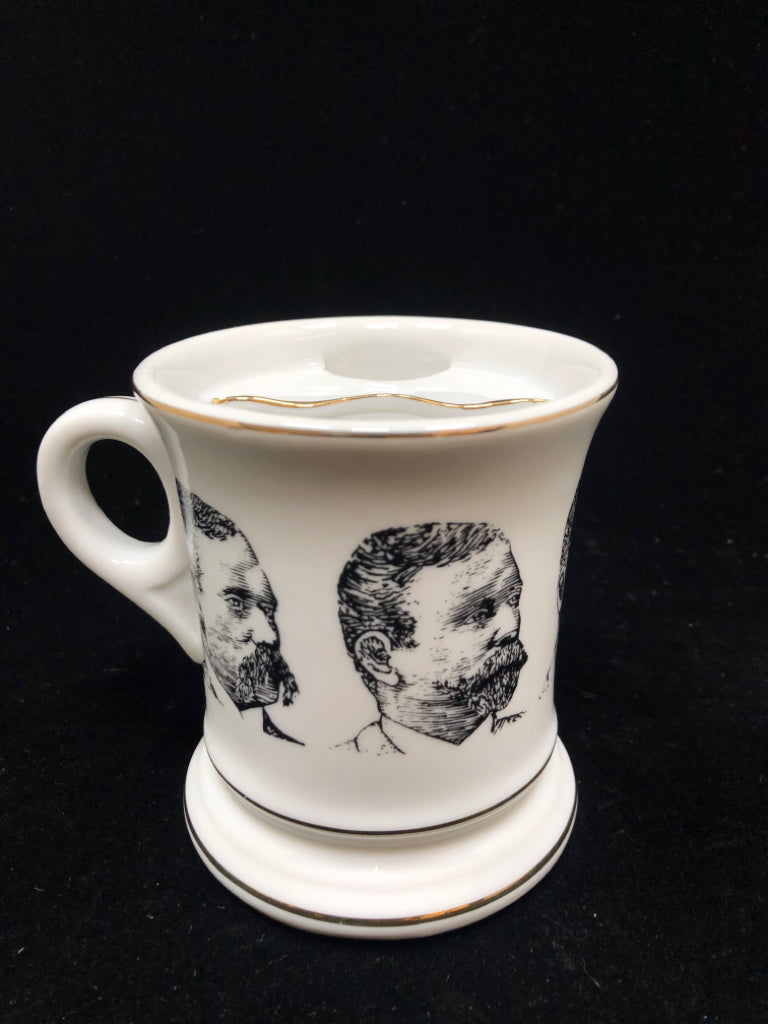 VTG PORCELAIN SHAVING MUG.