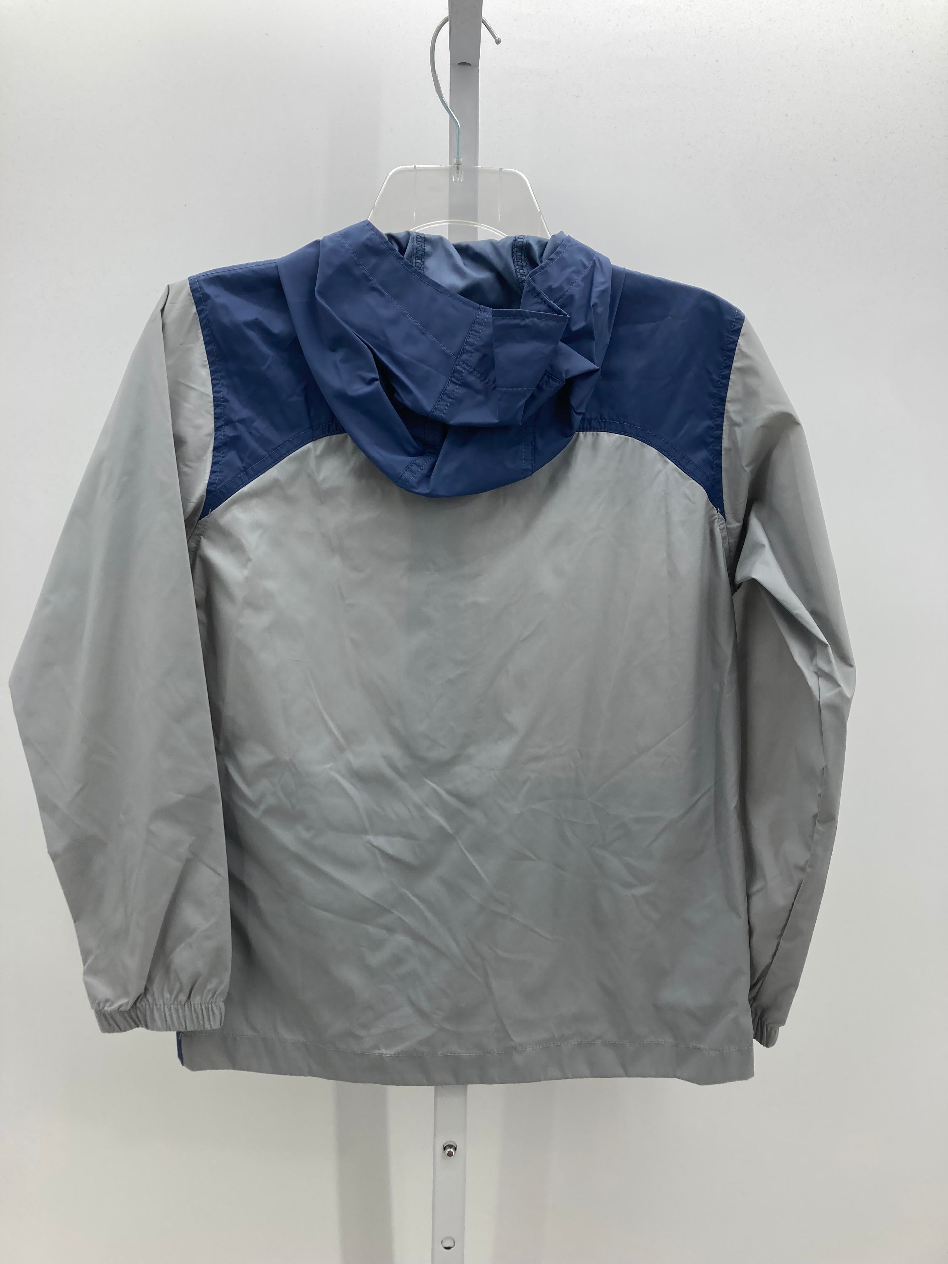 NEW BLUE HOODED ZIP