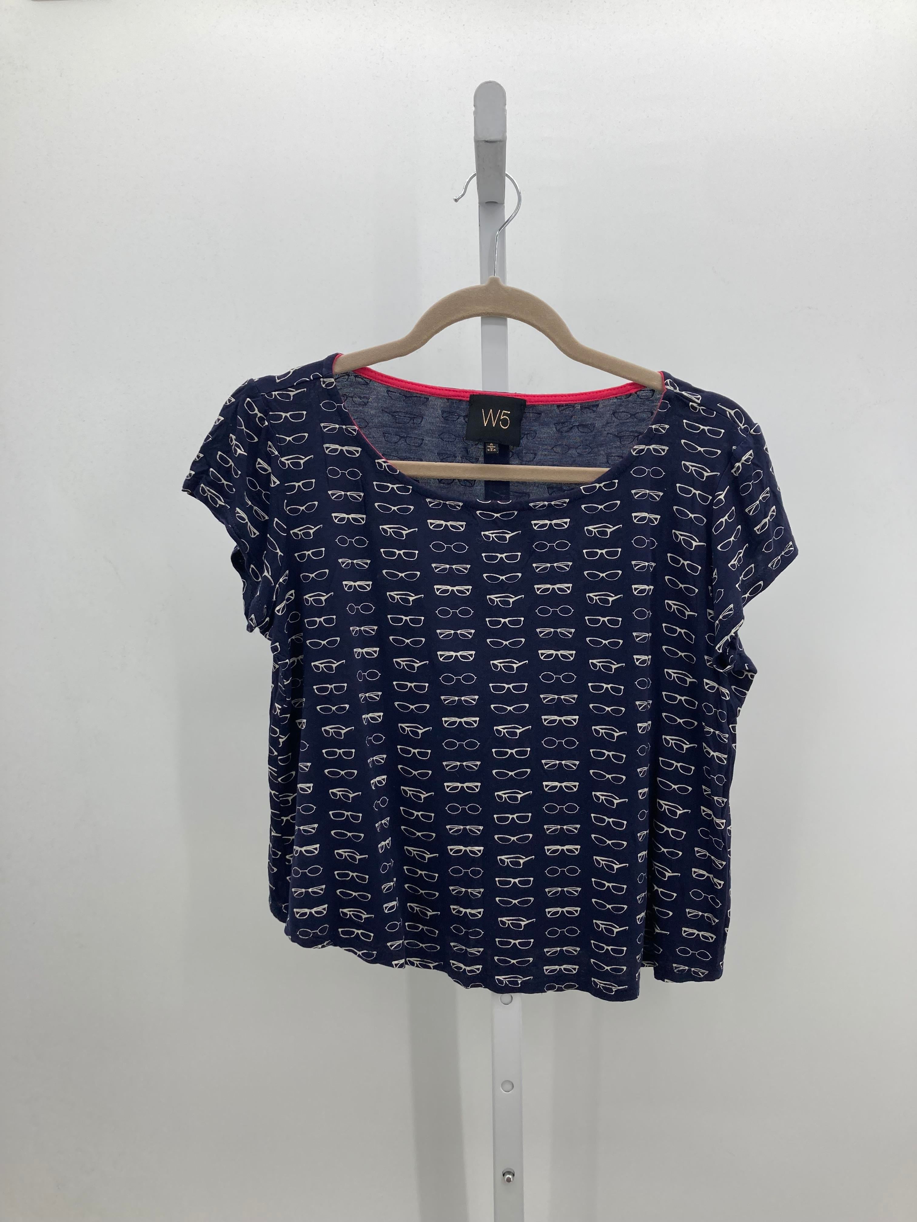 W5 Size Small Misses Short Sleeve Shirt
