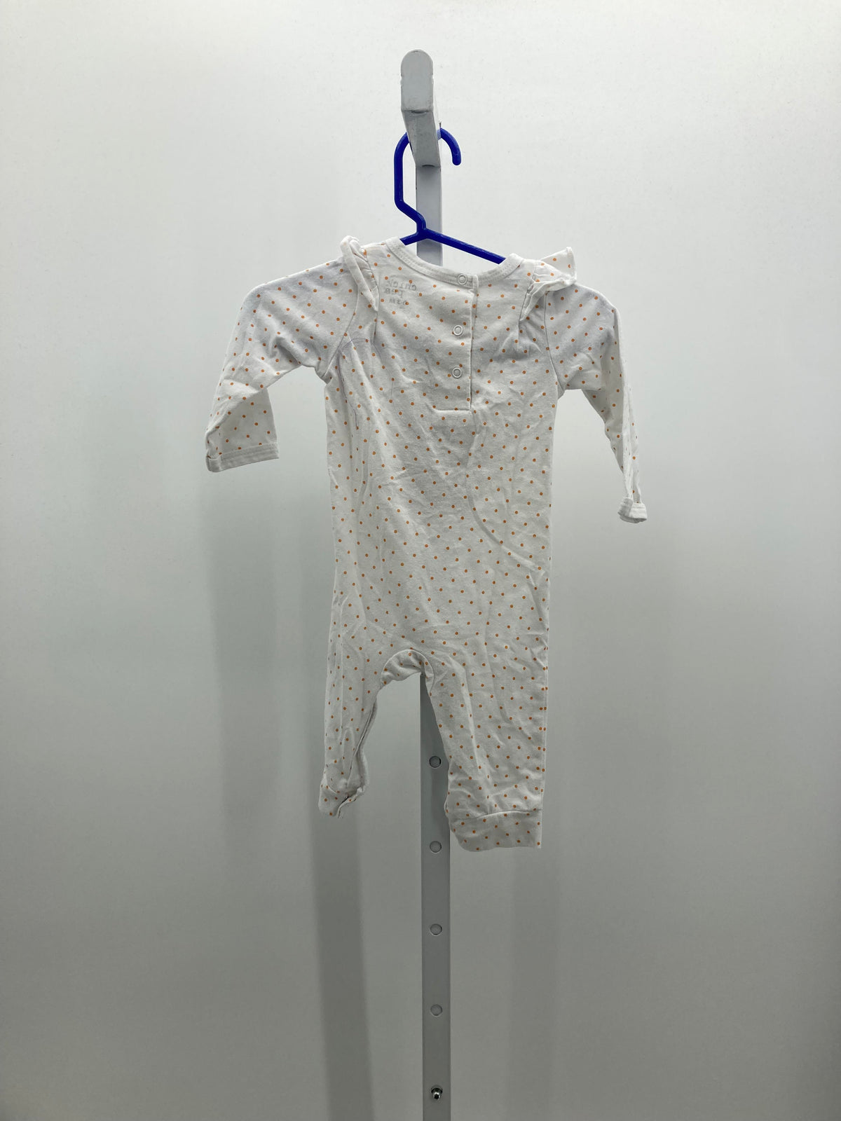 LOGN SLV ROMPER JACK O'LANTERN