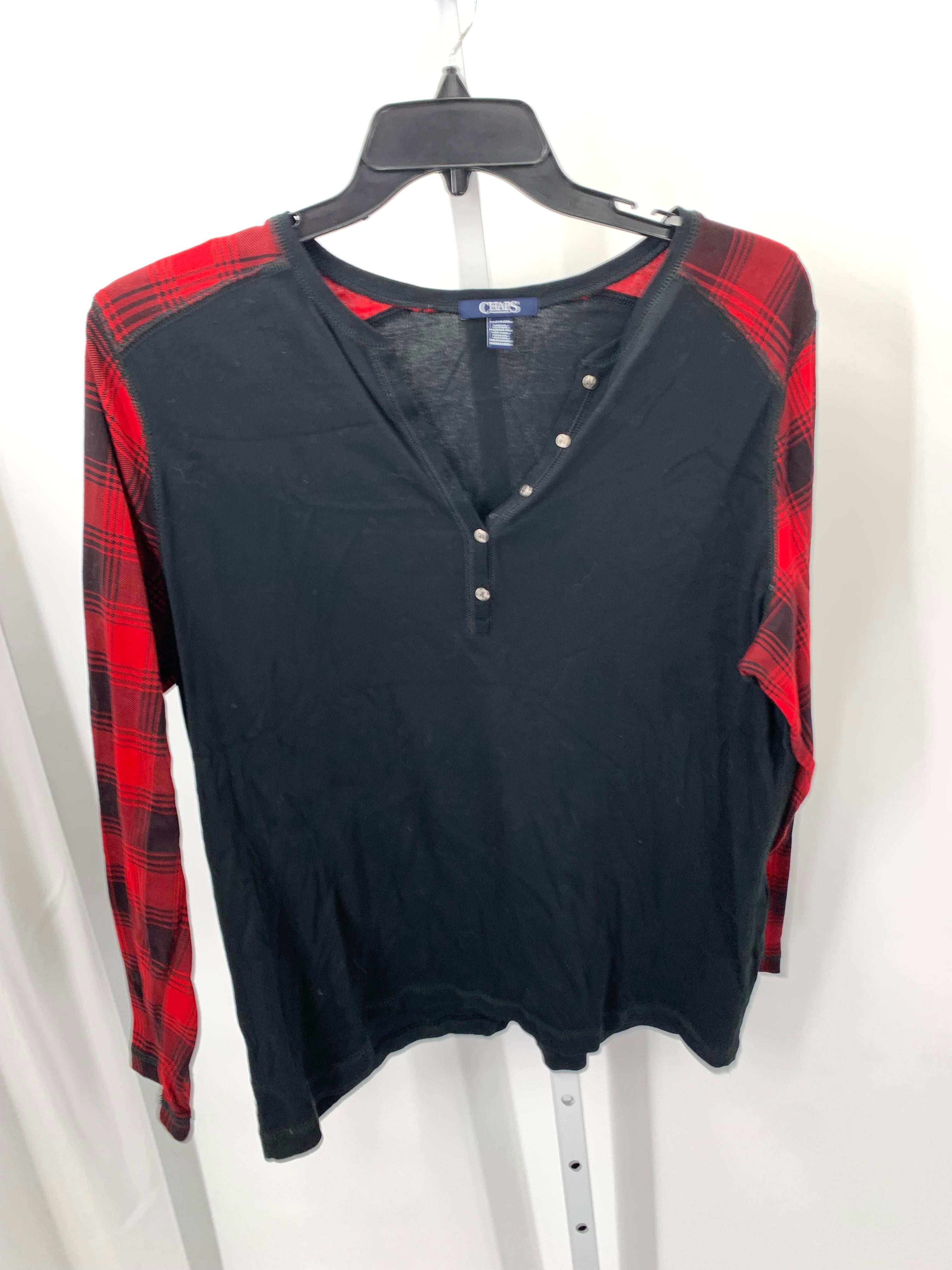 Chaps Size 2X Womens Long Sleeve Shirt