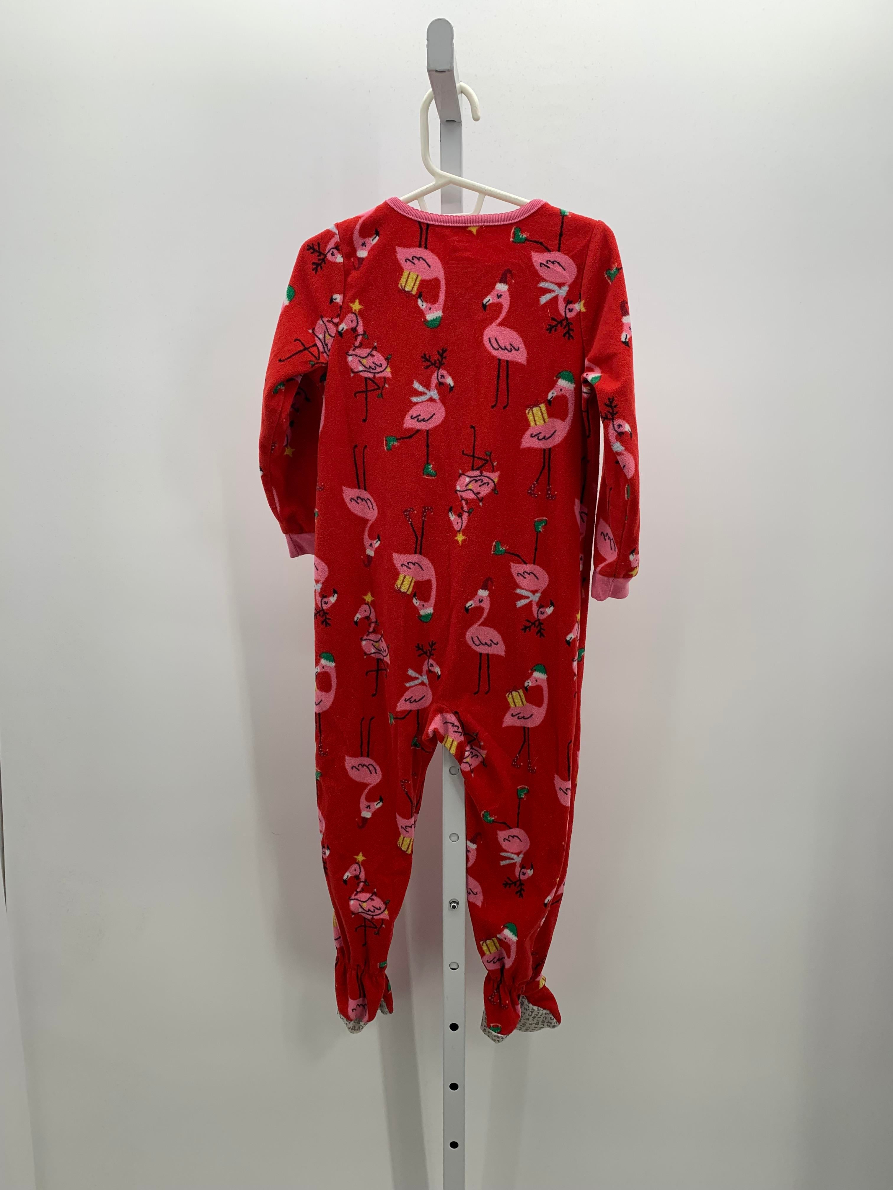 FLEECE SLEEPER XMAS FLAMINGOS