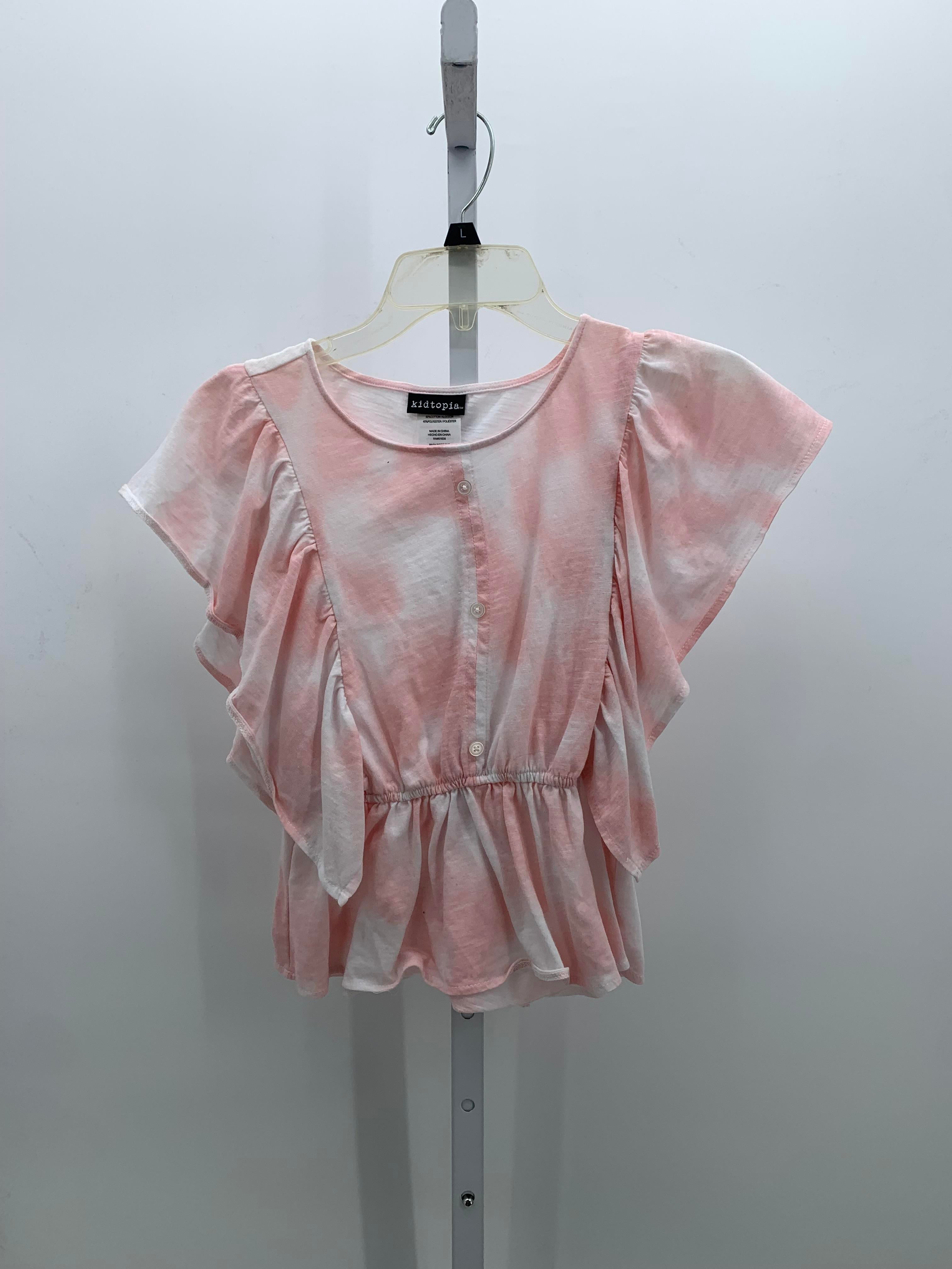 kidtopia Size 12 Girls Short Sleeve Shirt