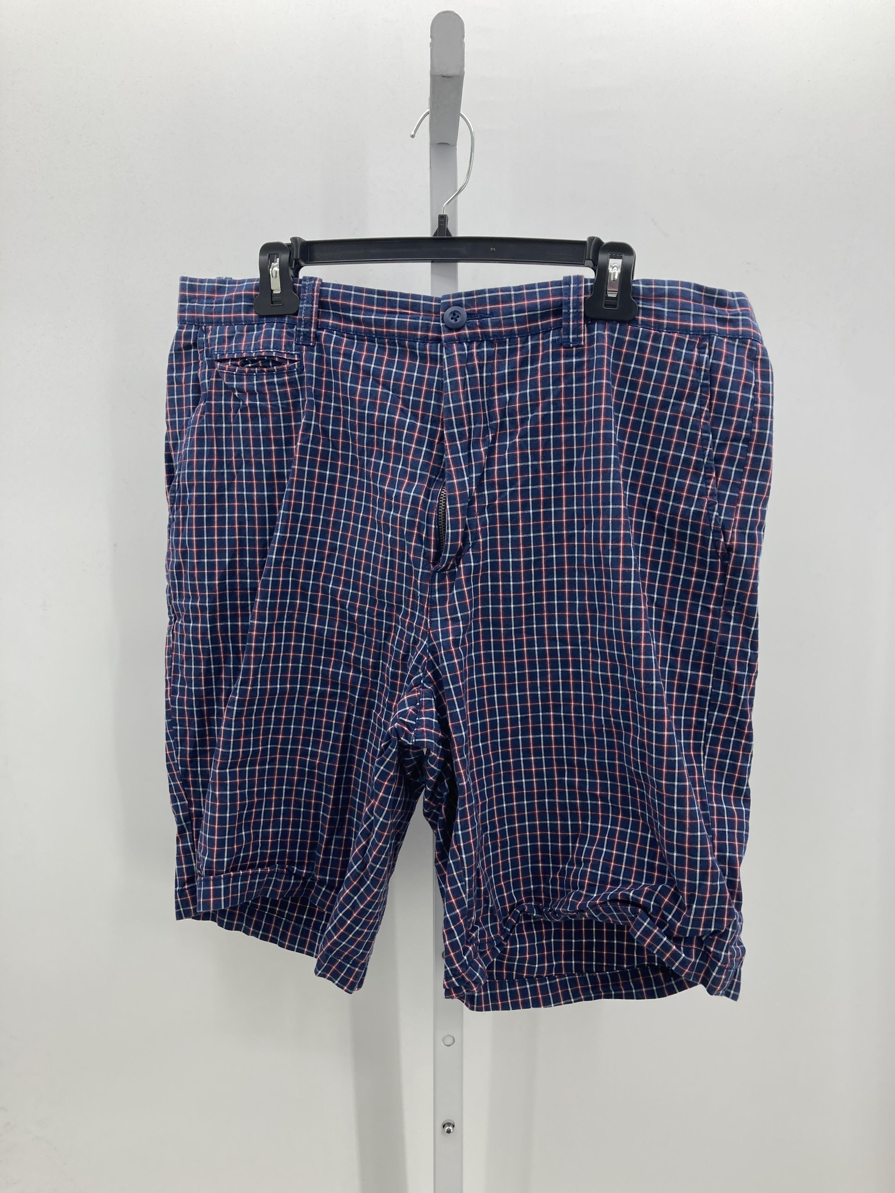 BLUE WHITE PLAID