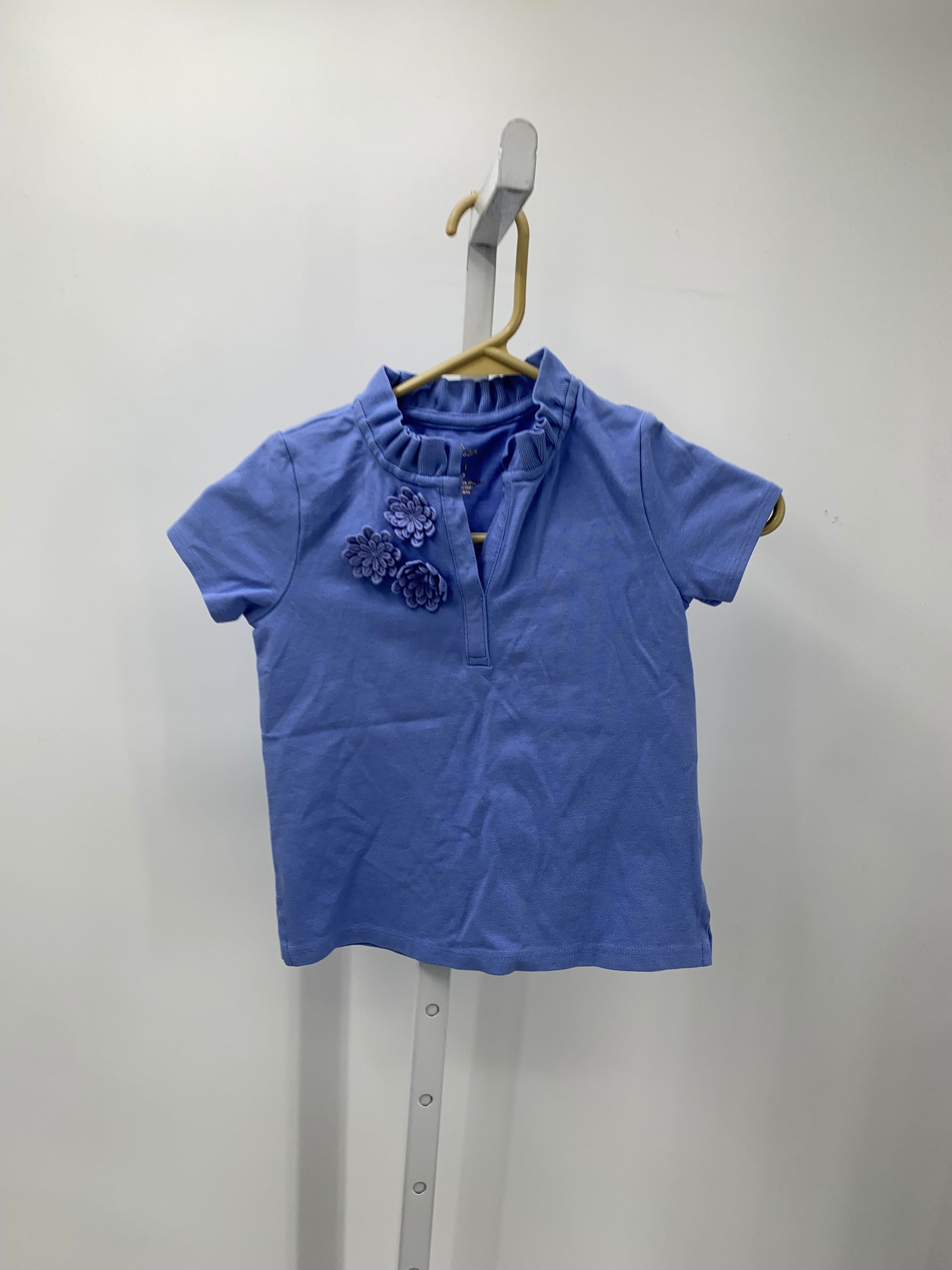 Lilly Pulitzer Size 6-7 Girls Short Sleeve Shirt