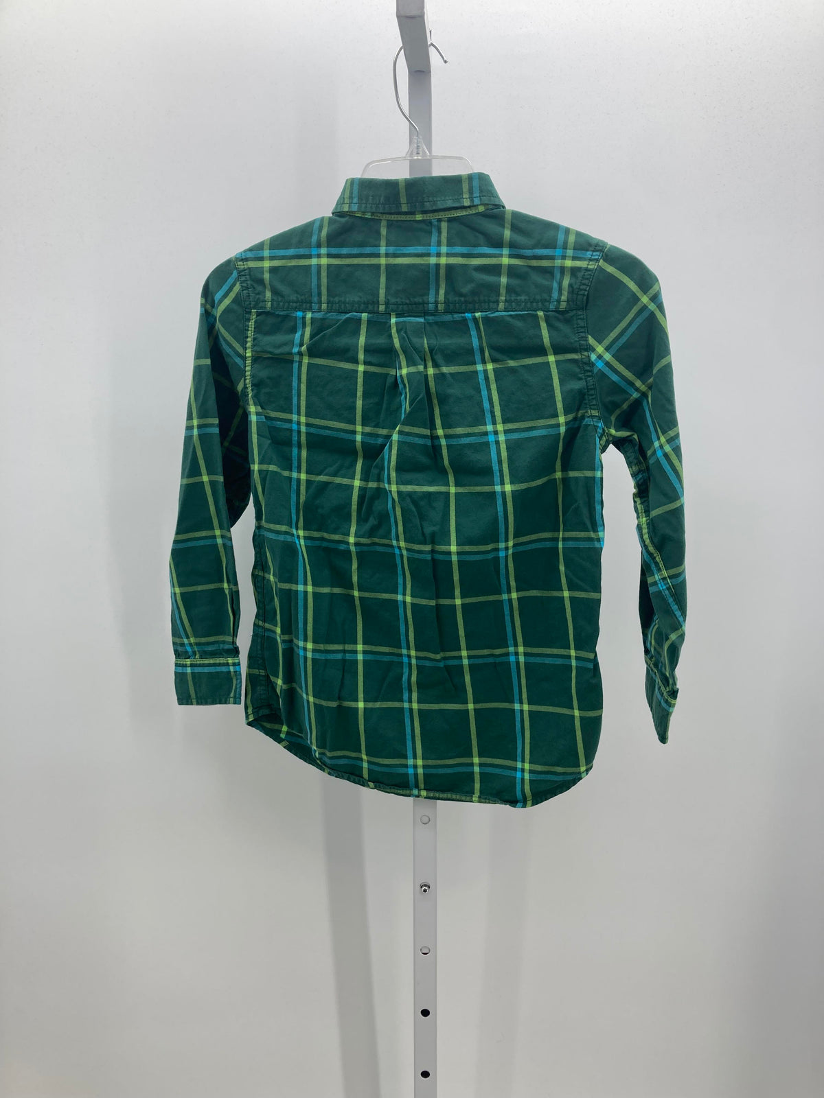 PLAID BTN DOWN