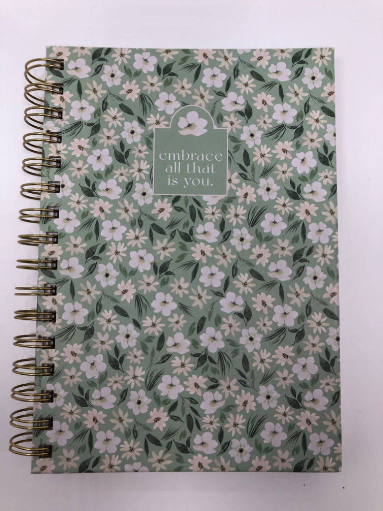 EMBRACE ALL THAT YOU CAN PLANNER JOURNAL.
