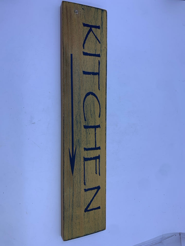 WOOD KITCHEN WALL HANGING.