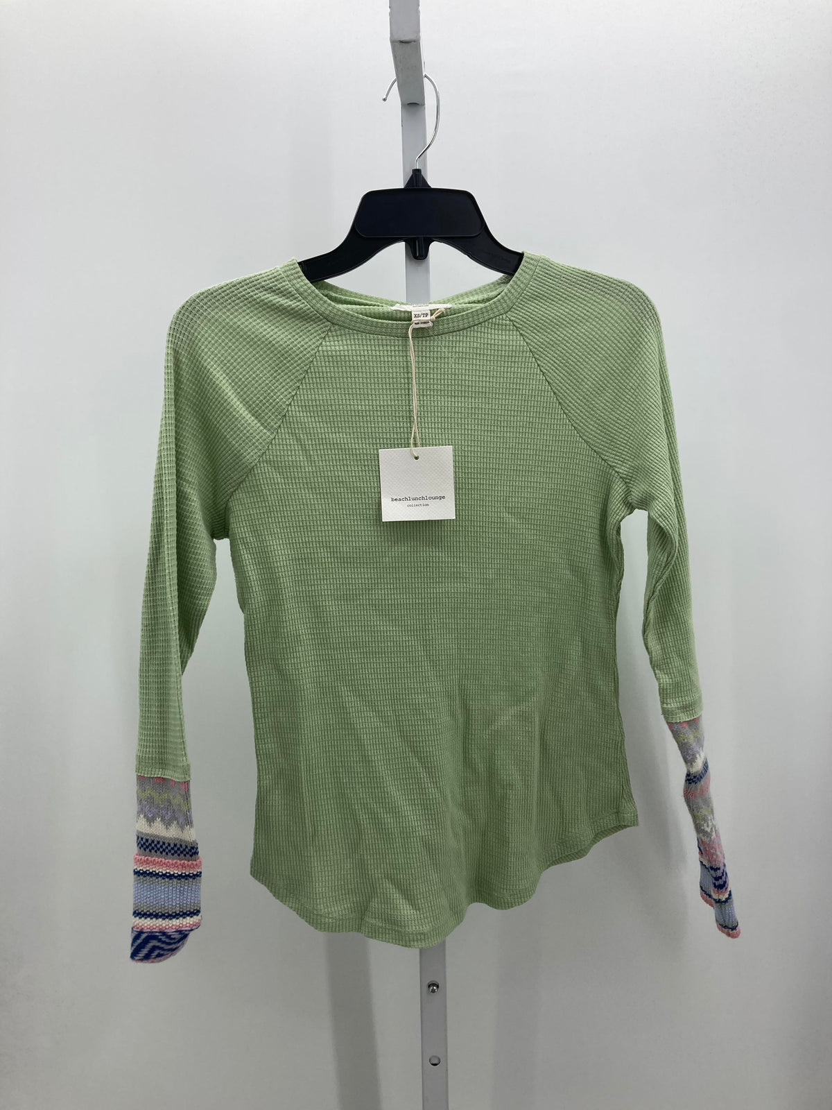 beachlunchlounge Size X Small Misses Long Sleeve Shirt