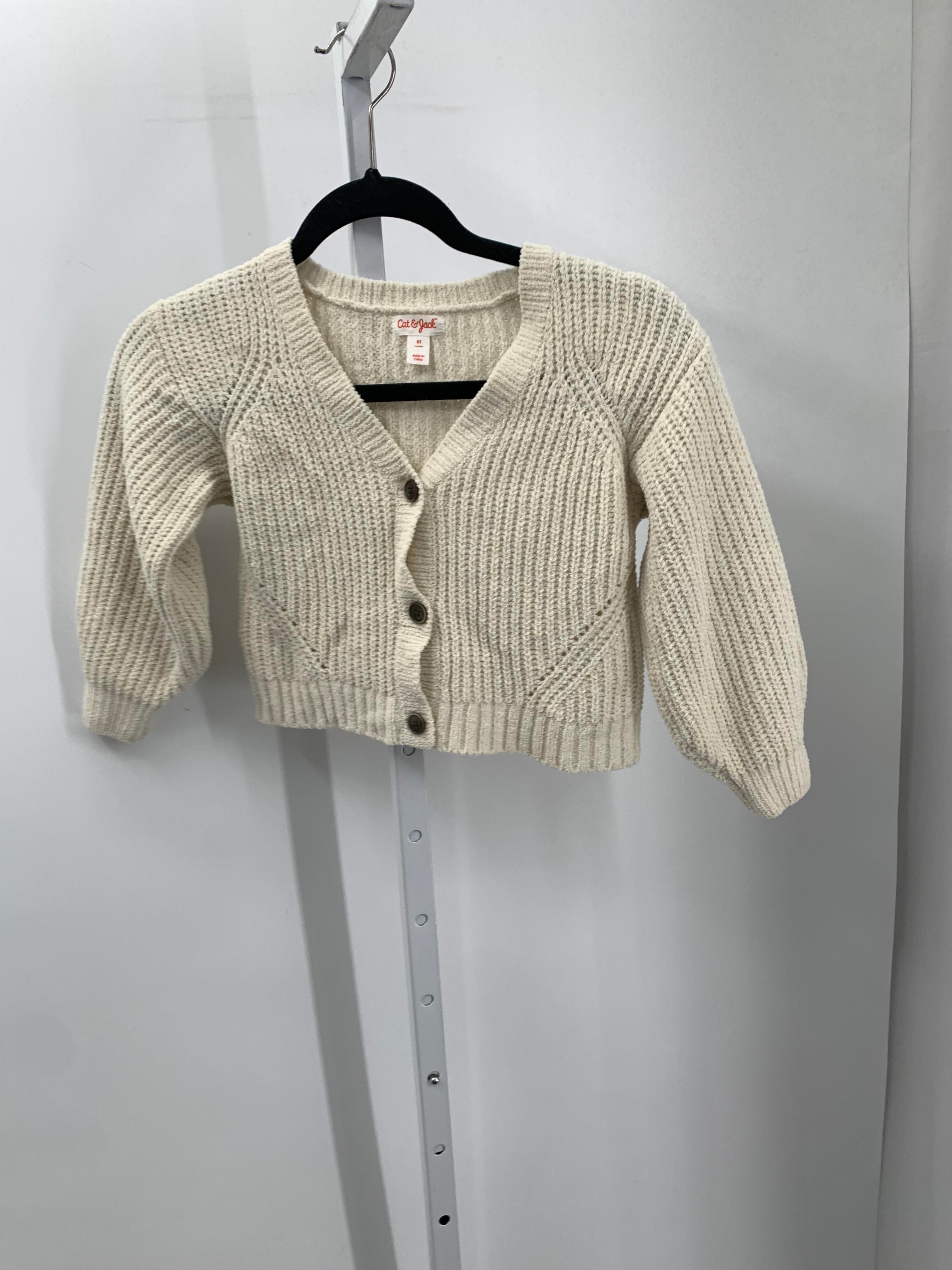 Cat & Jack Size 5T Girls Long Sleeve Sweater