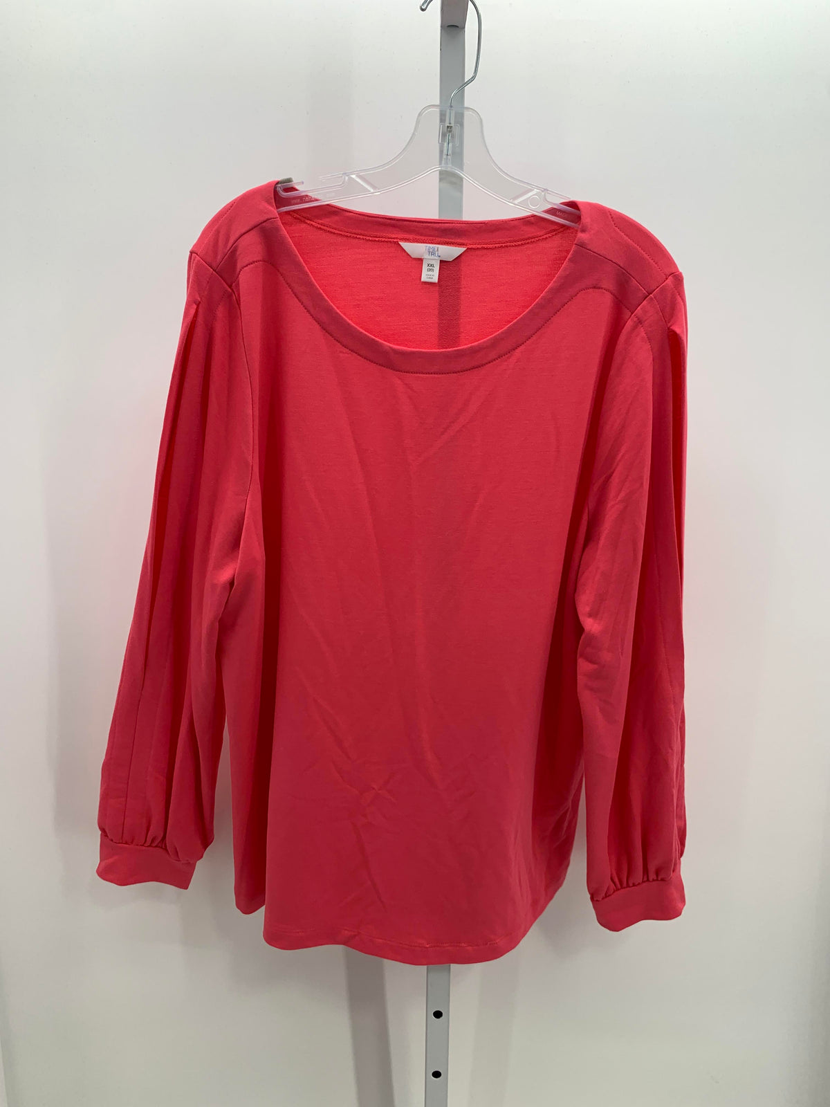 Time and Tru Size XXL Misses Long Sleeve Shirt