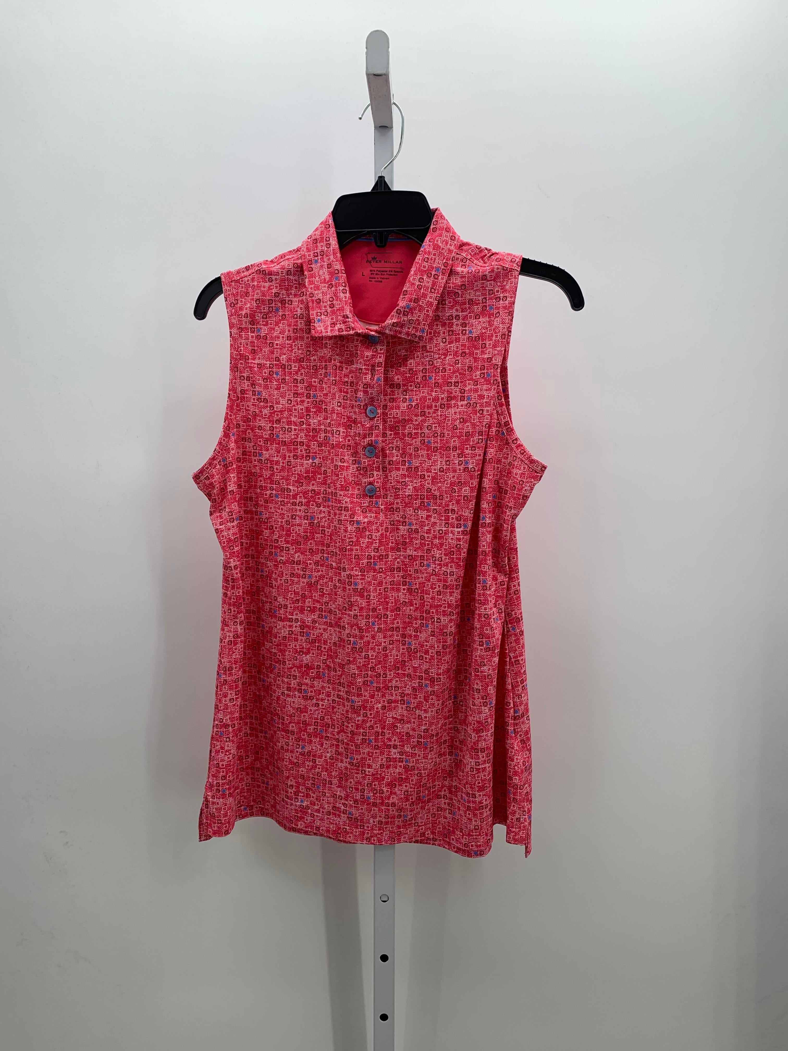 Peter Millar Size Large Misses Sleeveless Shirt