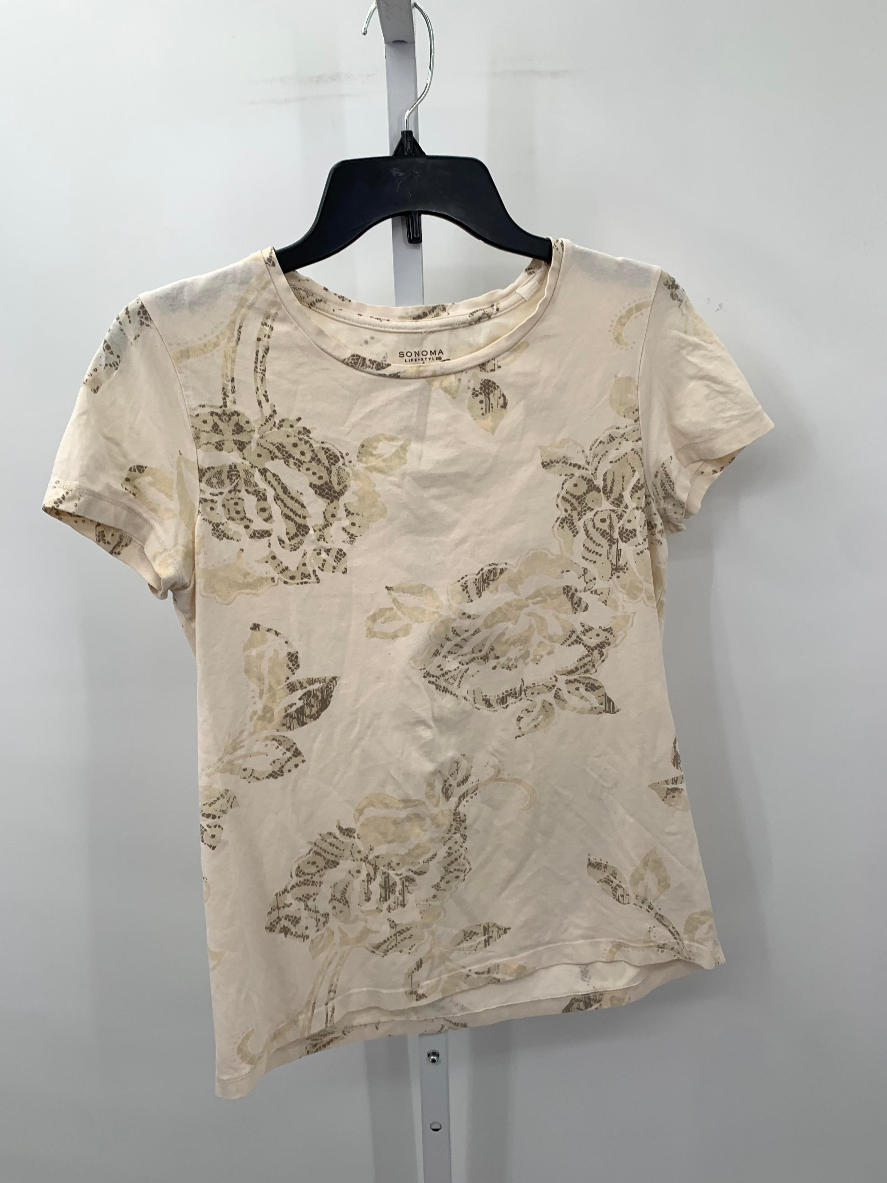 Sonoma Size Medium Misses Short Sleeve Shirt
