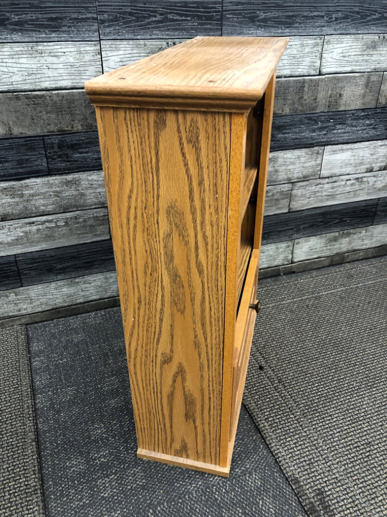 WOOD WALL CABINET /SHELF.