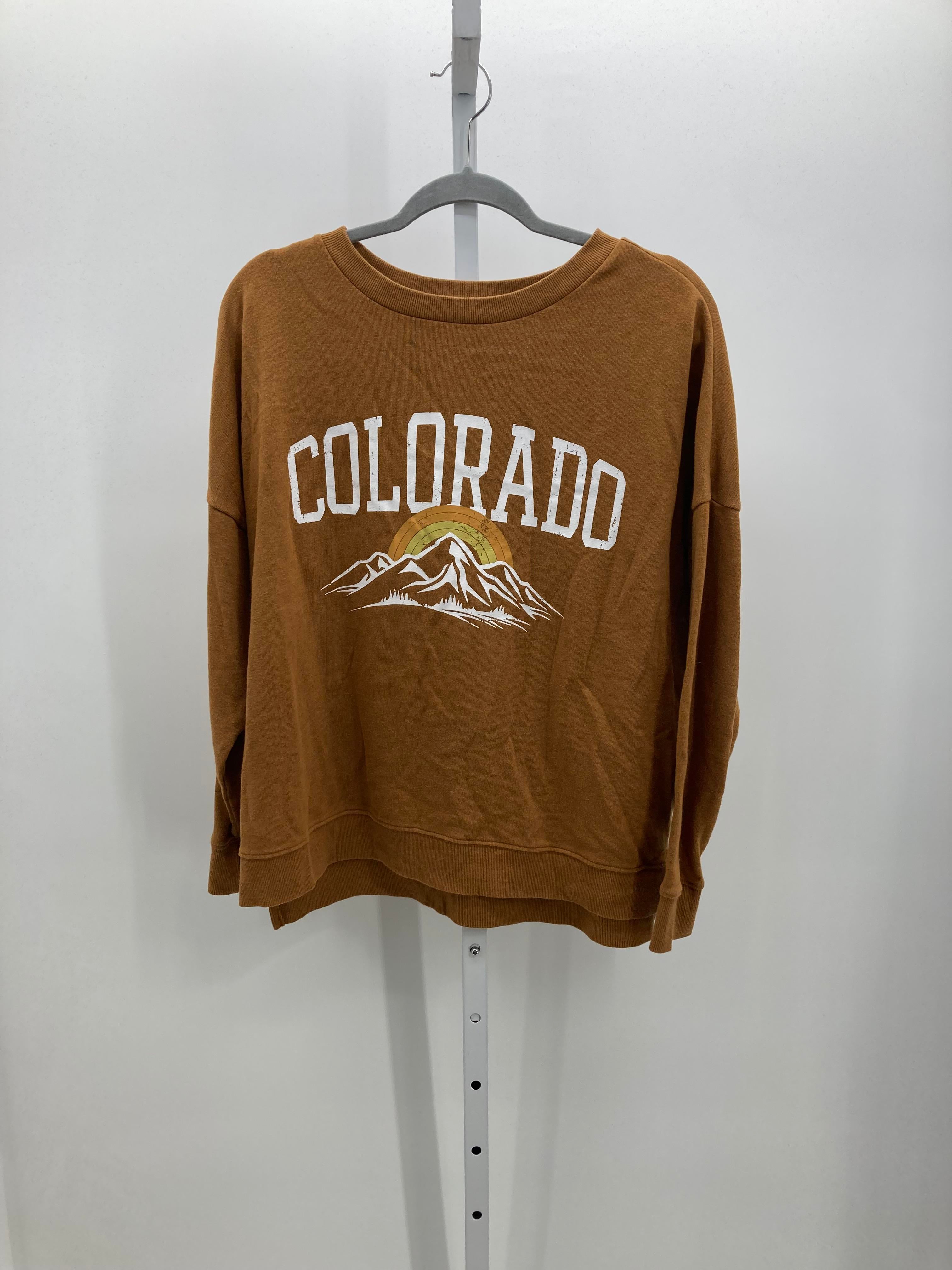 Colsie Size Medium Juniors Long Sleeve Shirt