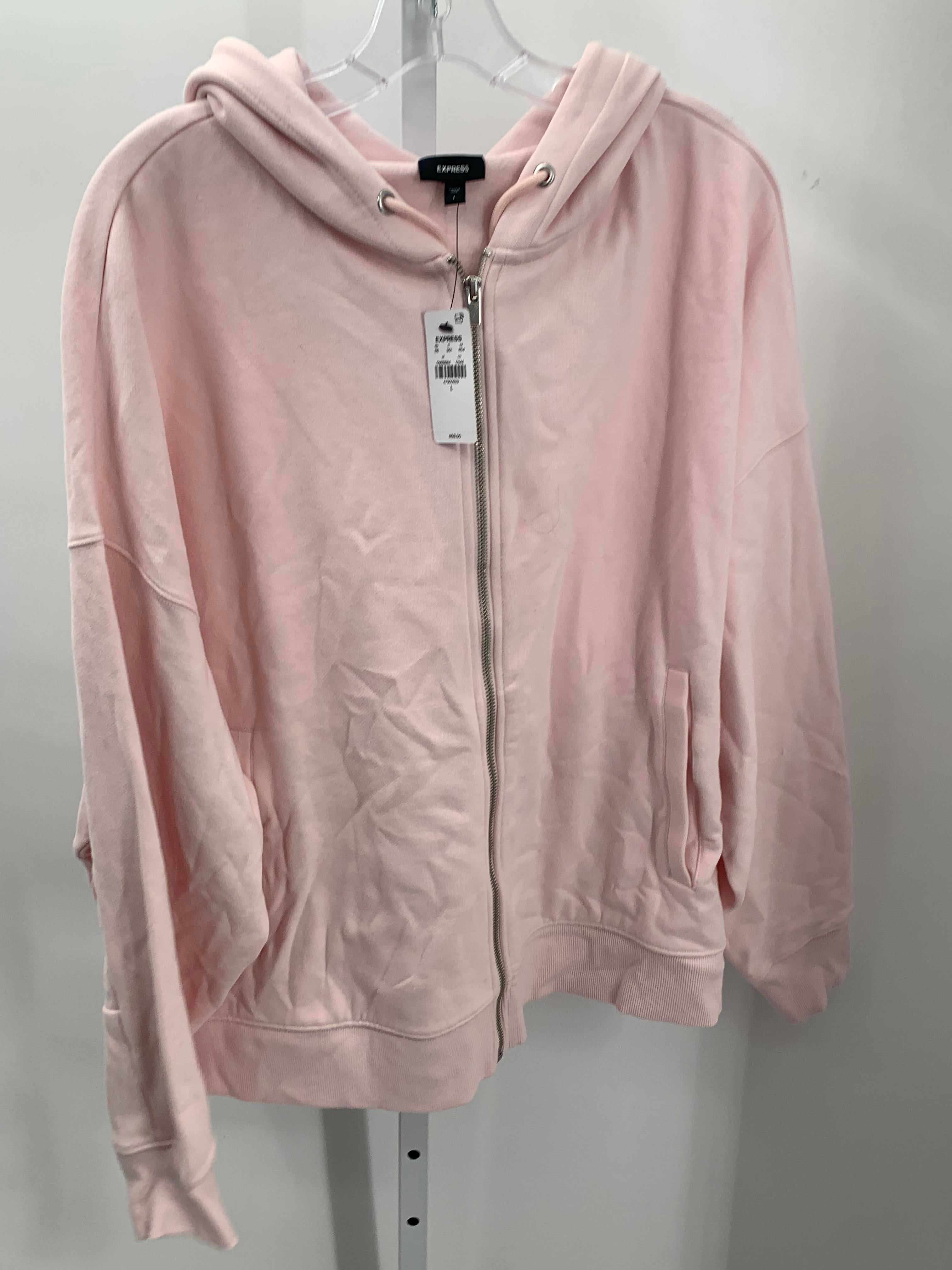 Express Size Large Misses Sweat Jacket