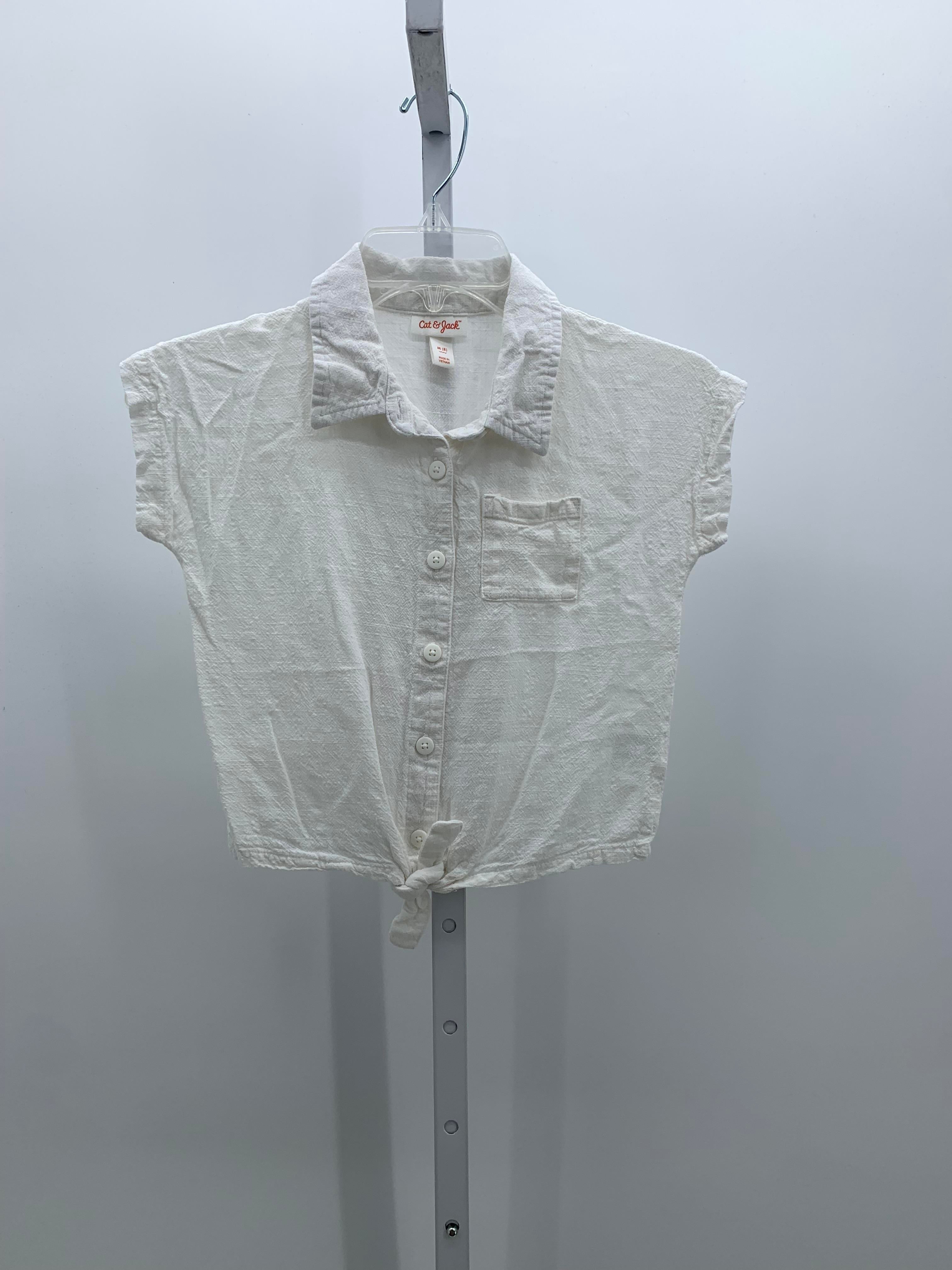 Cat & Jack Size 8 Girls Short Sleeve Shirt