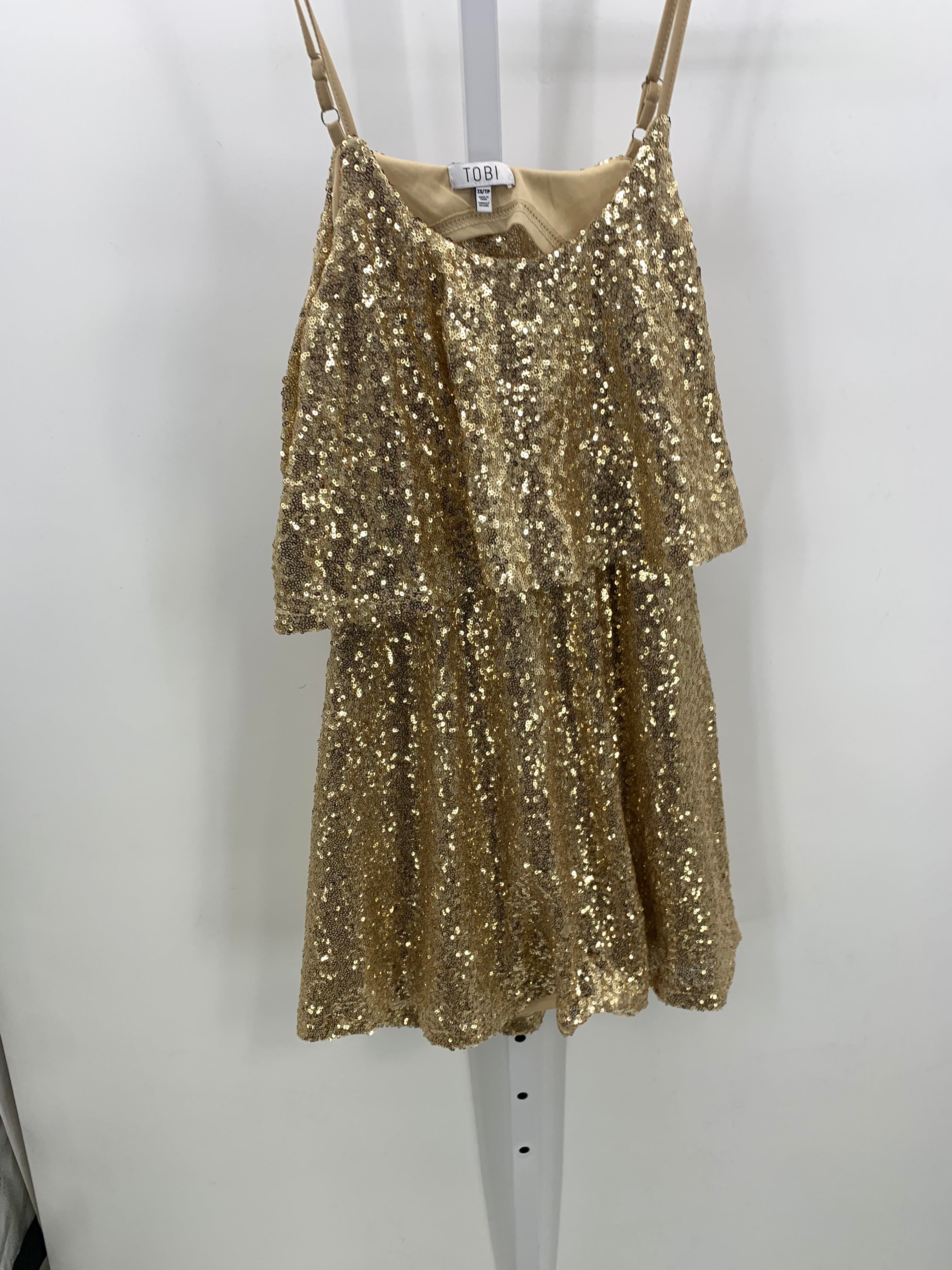 Tobi Size X Small Juniors Sleeveless Dress