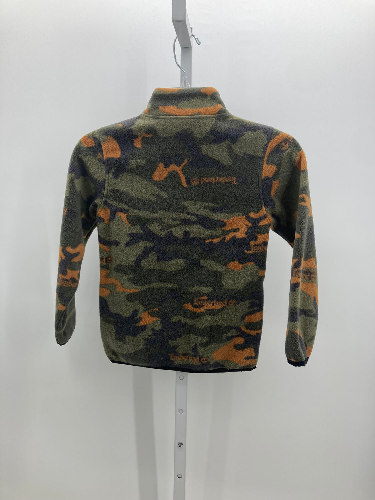 CAMO PARTIAL ZIP FLEECE