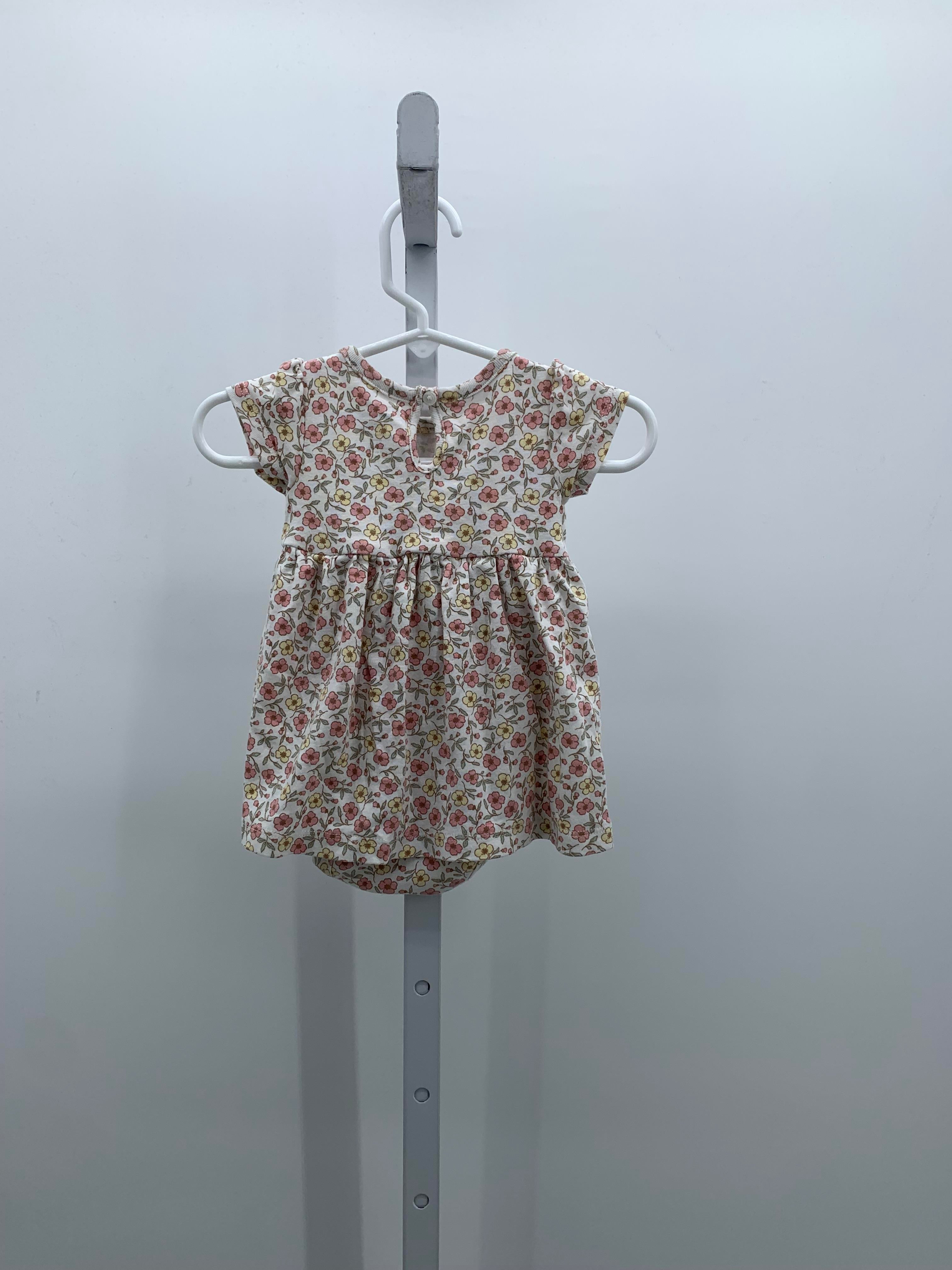 Carters Size 0-3 months Girls Short Sleeve Dress