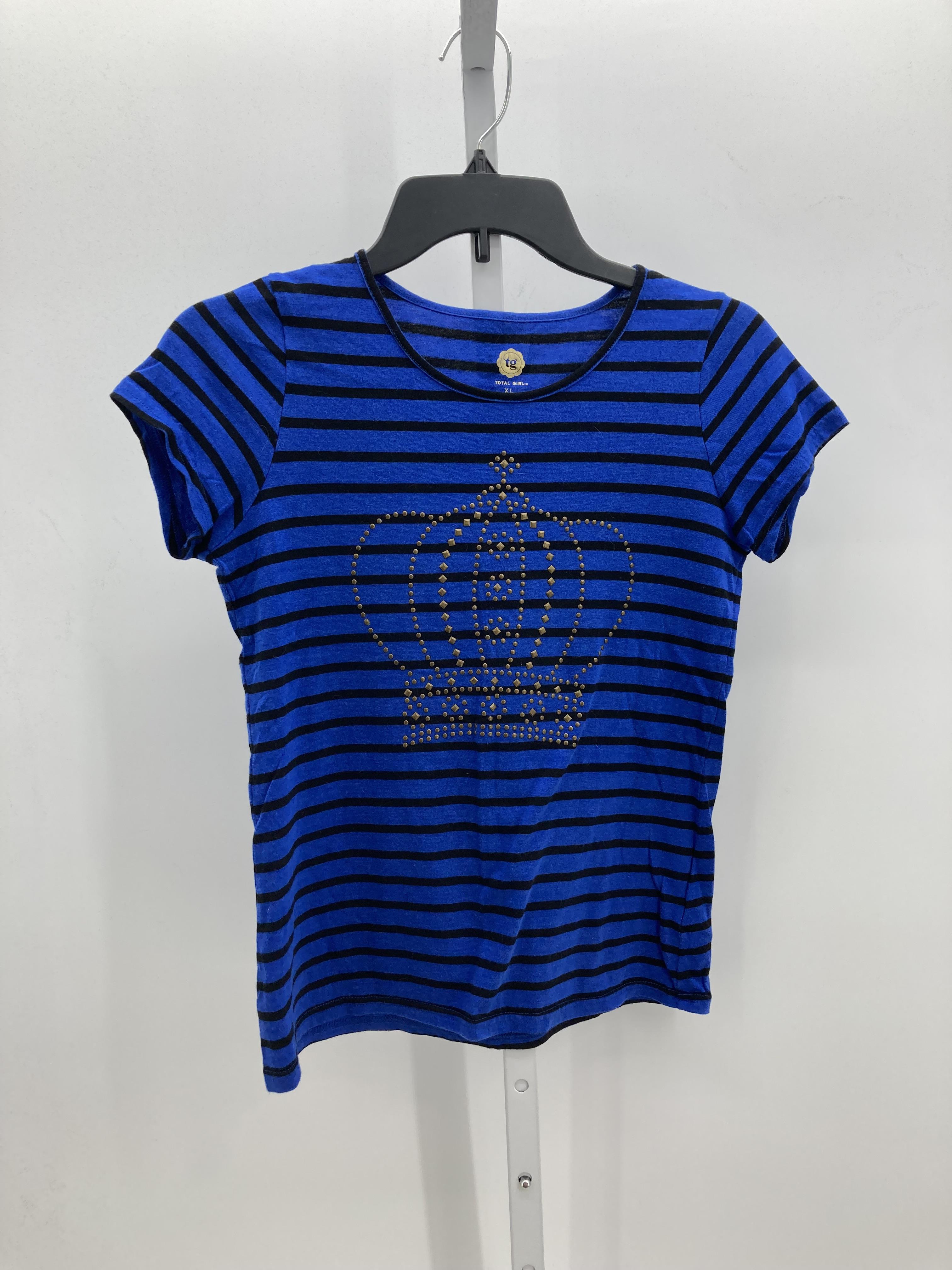 Total Girl Size 14-16 Girls Short Sleeve Shirt