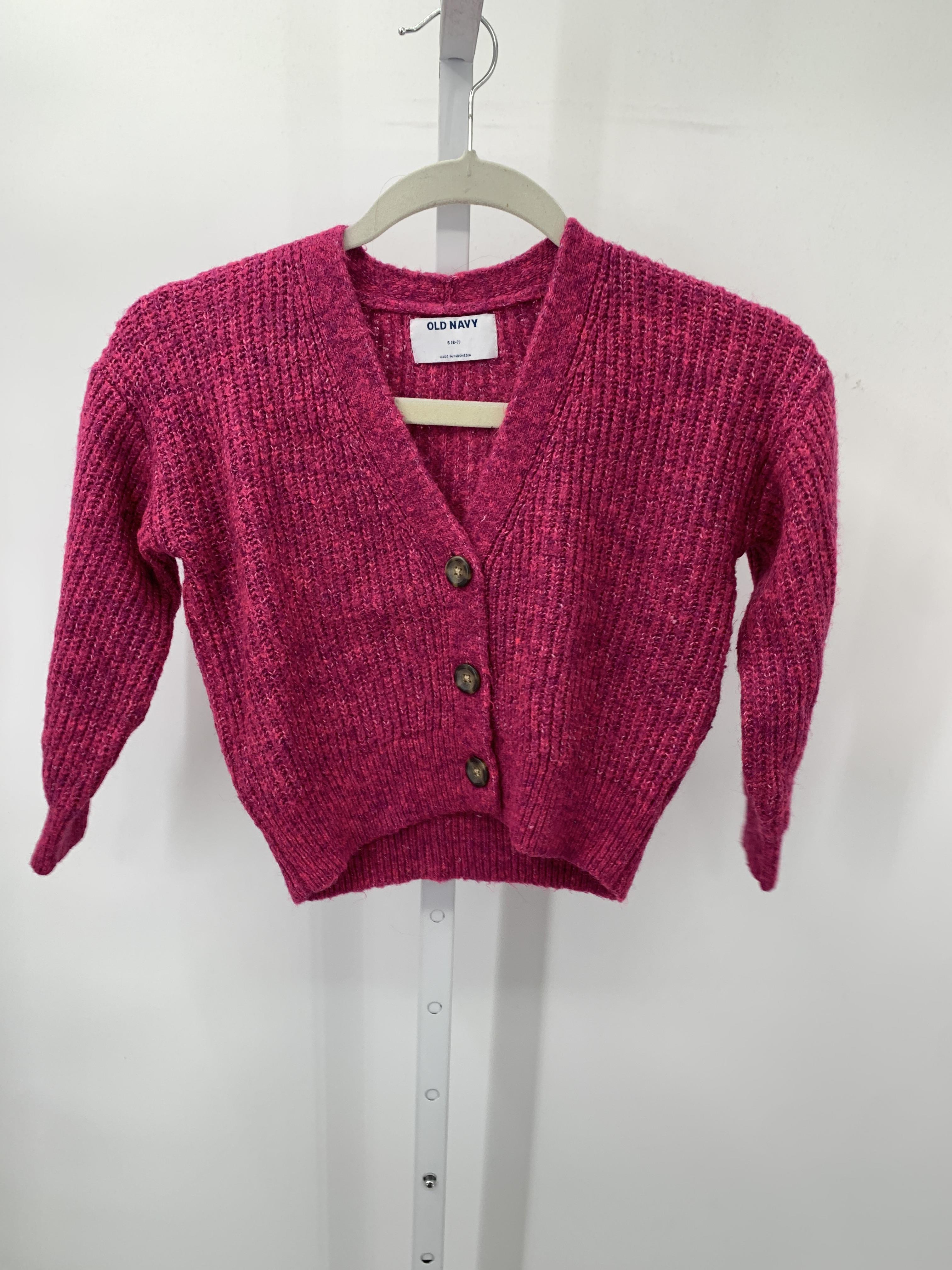 Old Navy Size 6-7 Girls Long Sleeve Sweater