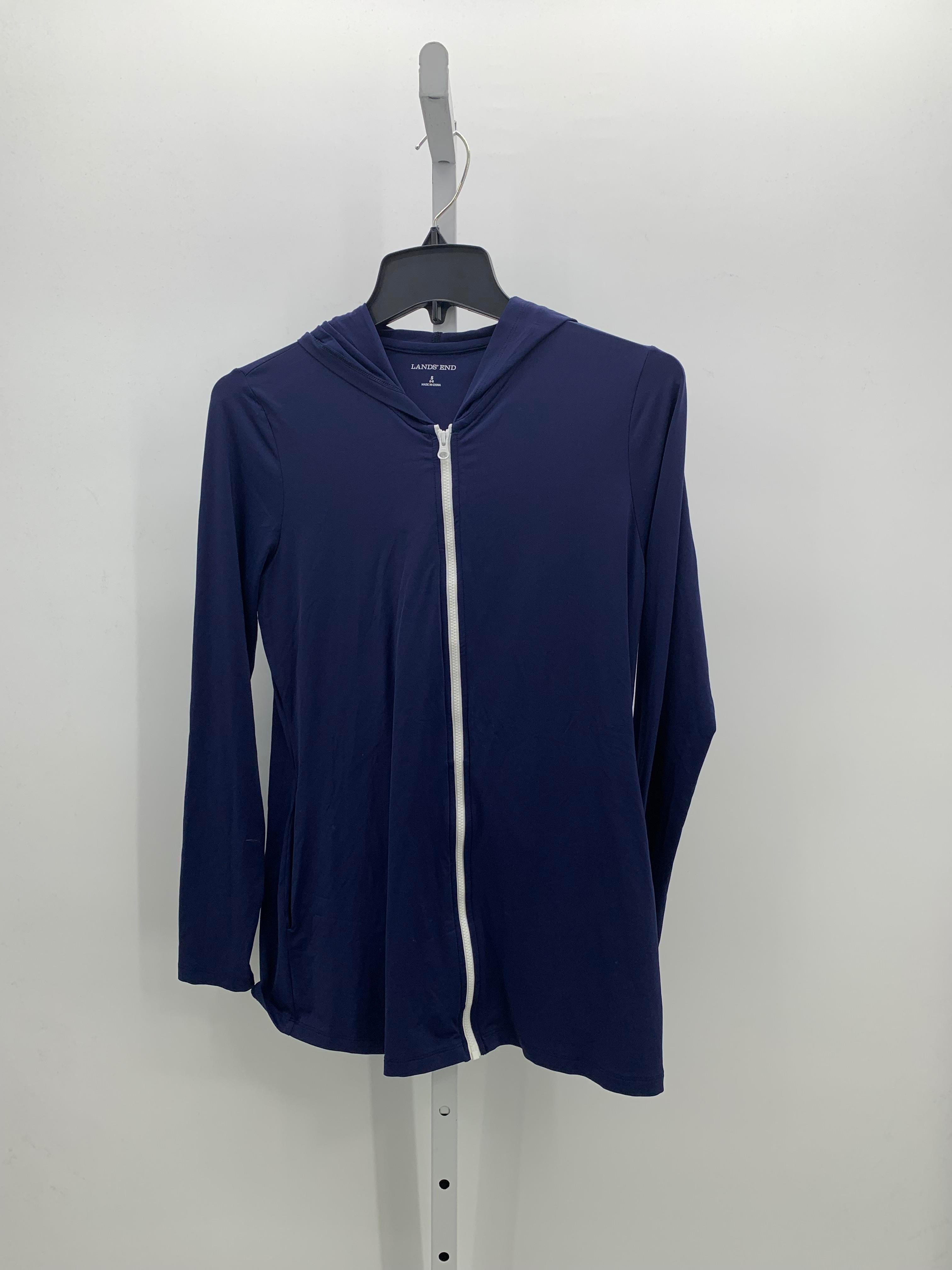 Lands End Size Small Misses Sweat Jacket