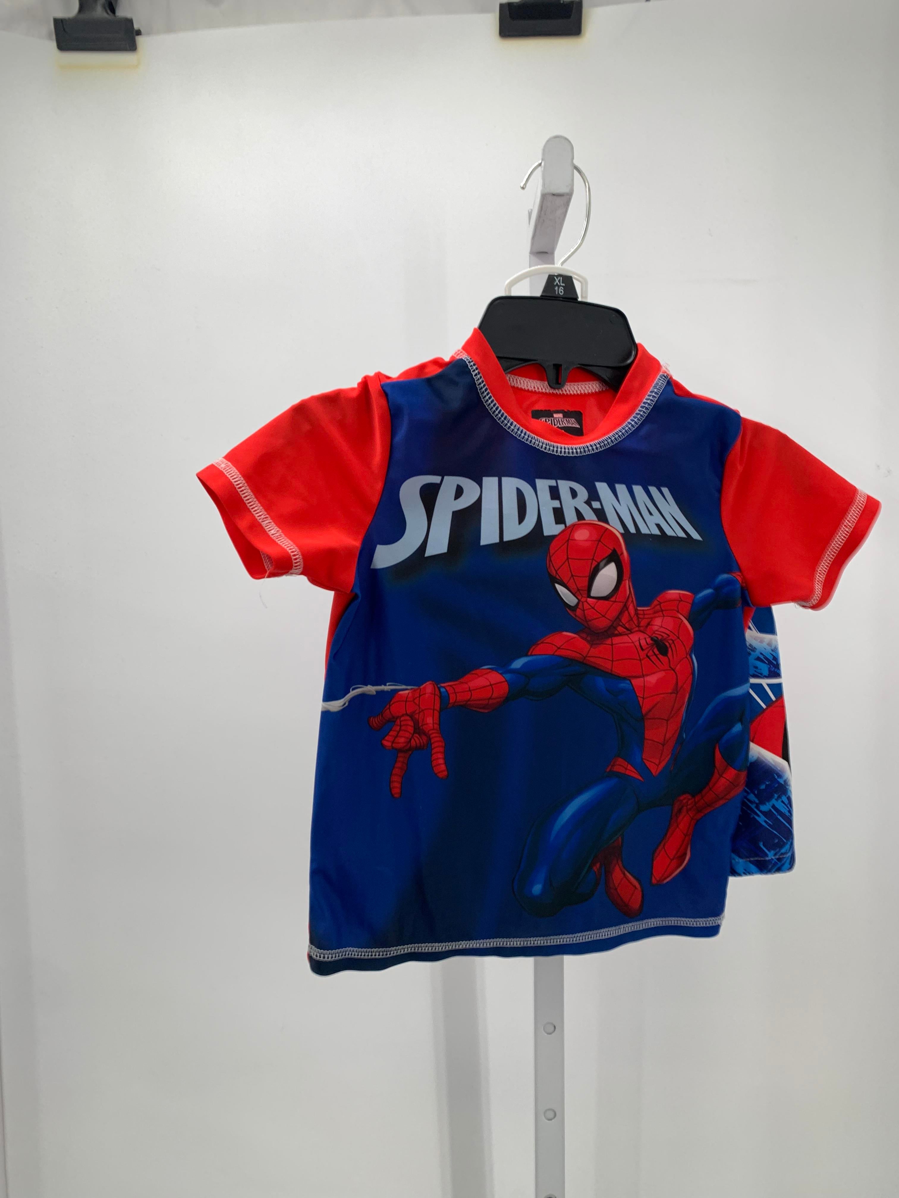 SPIDERMAN SHORT SLV SHIRT AND TRUNKS