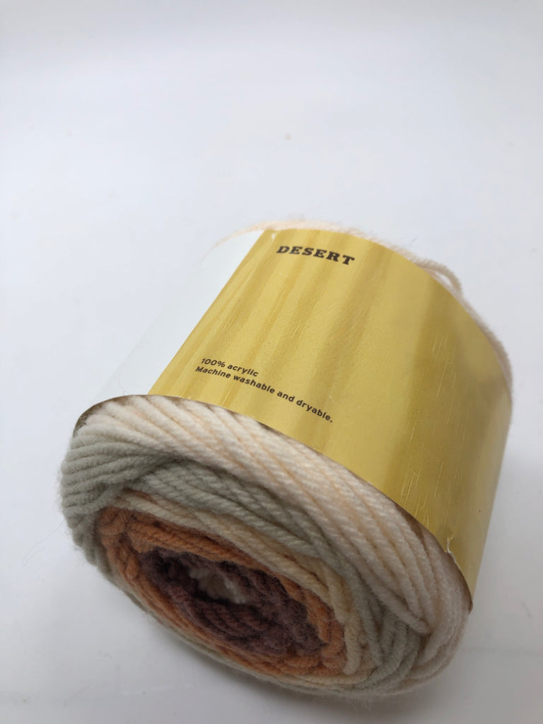 NWT DESERT COLOR YARN.