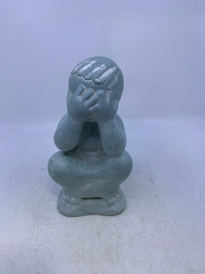 "PEEK" CHILD HEAVY STONE- ISABEL BLOOM 1996.