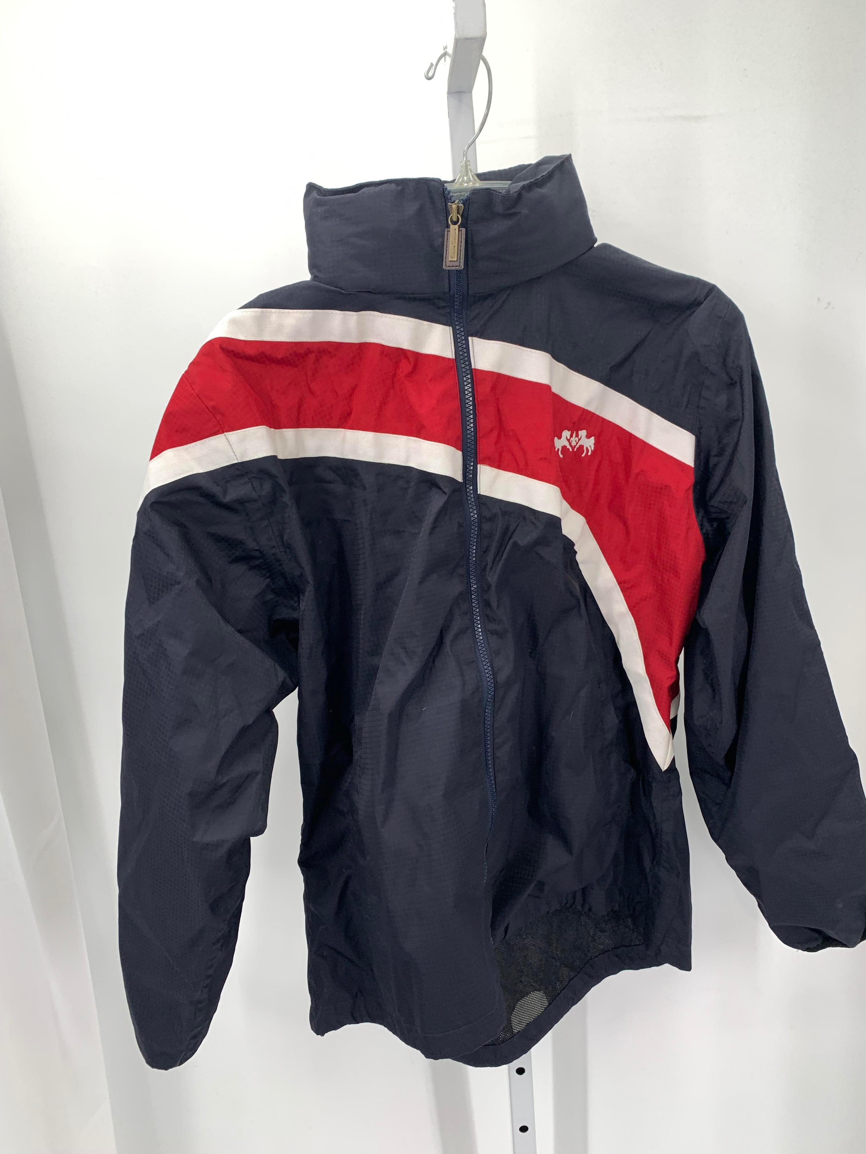 RED WHITE WINDBREAKER.