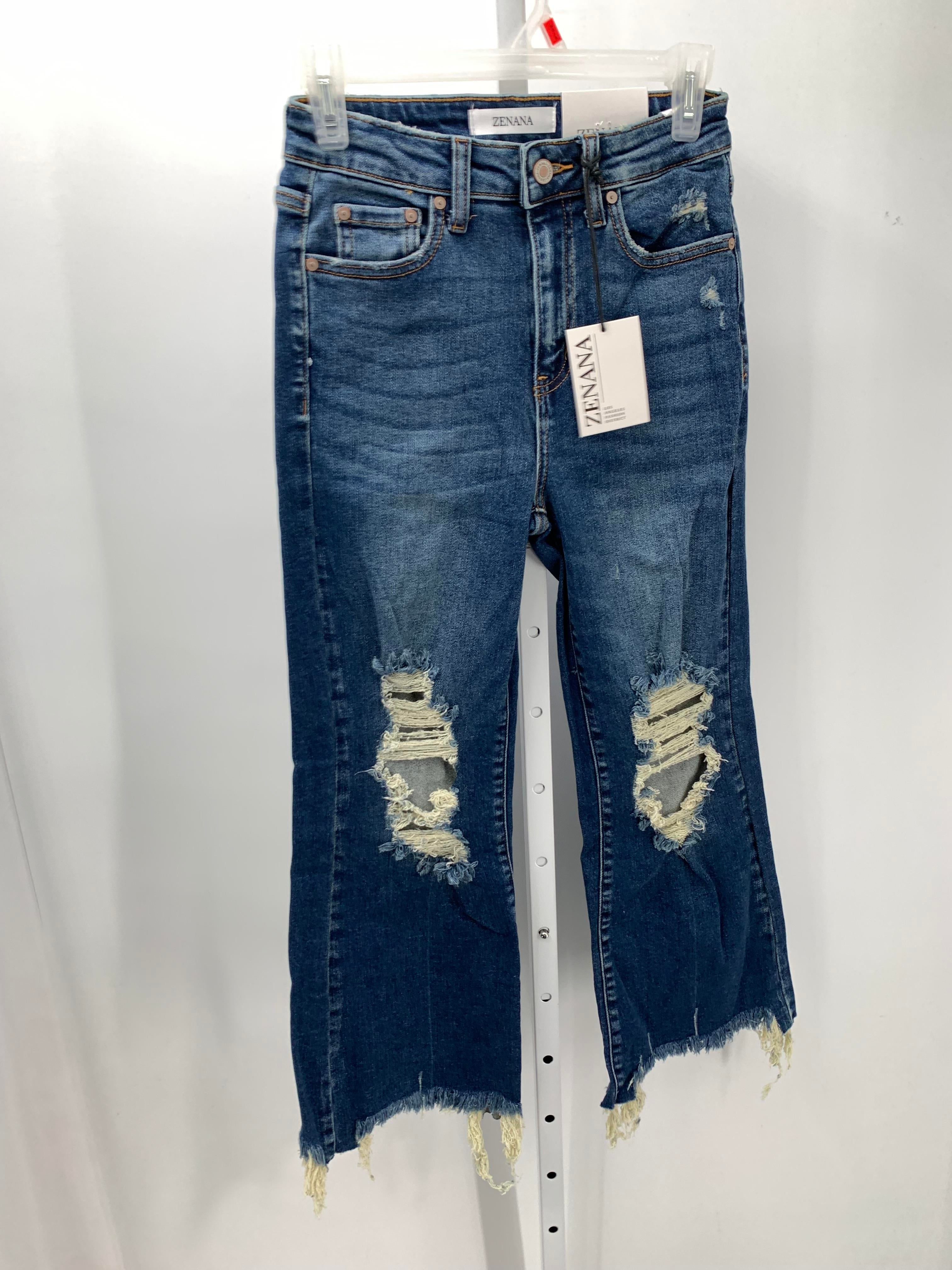 Zenana Size 2 Misses Cropped Jeans