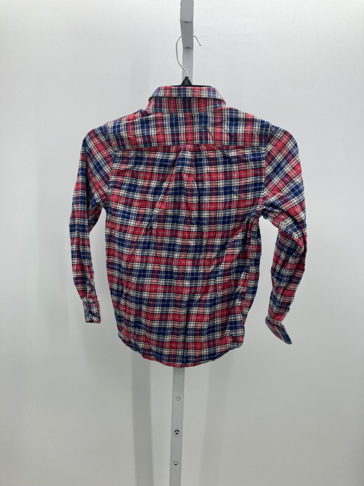 BLUE WHITE PLAID