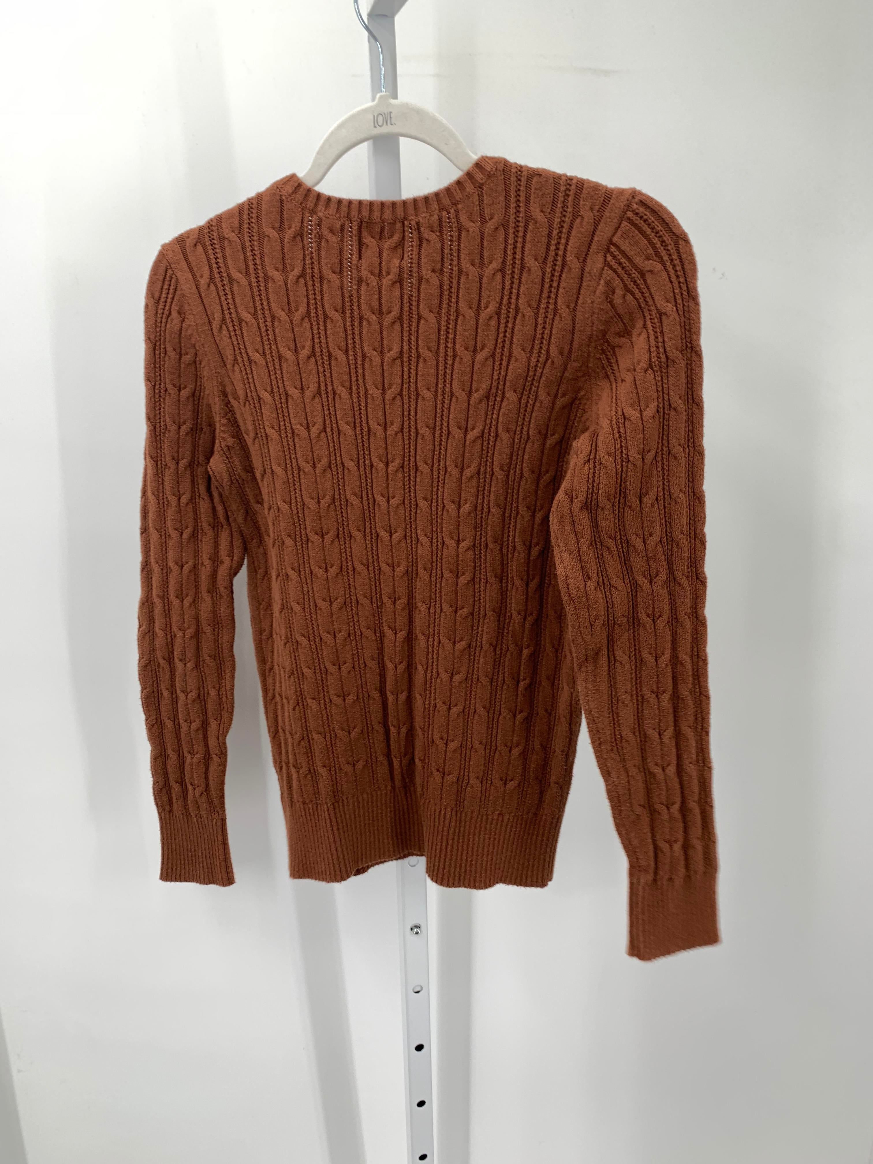 St. Johns Bay Size Medium Misses Long Slv Sweater