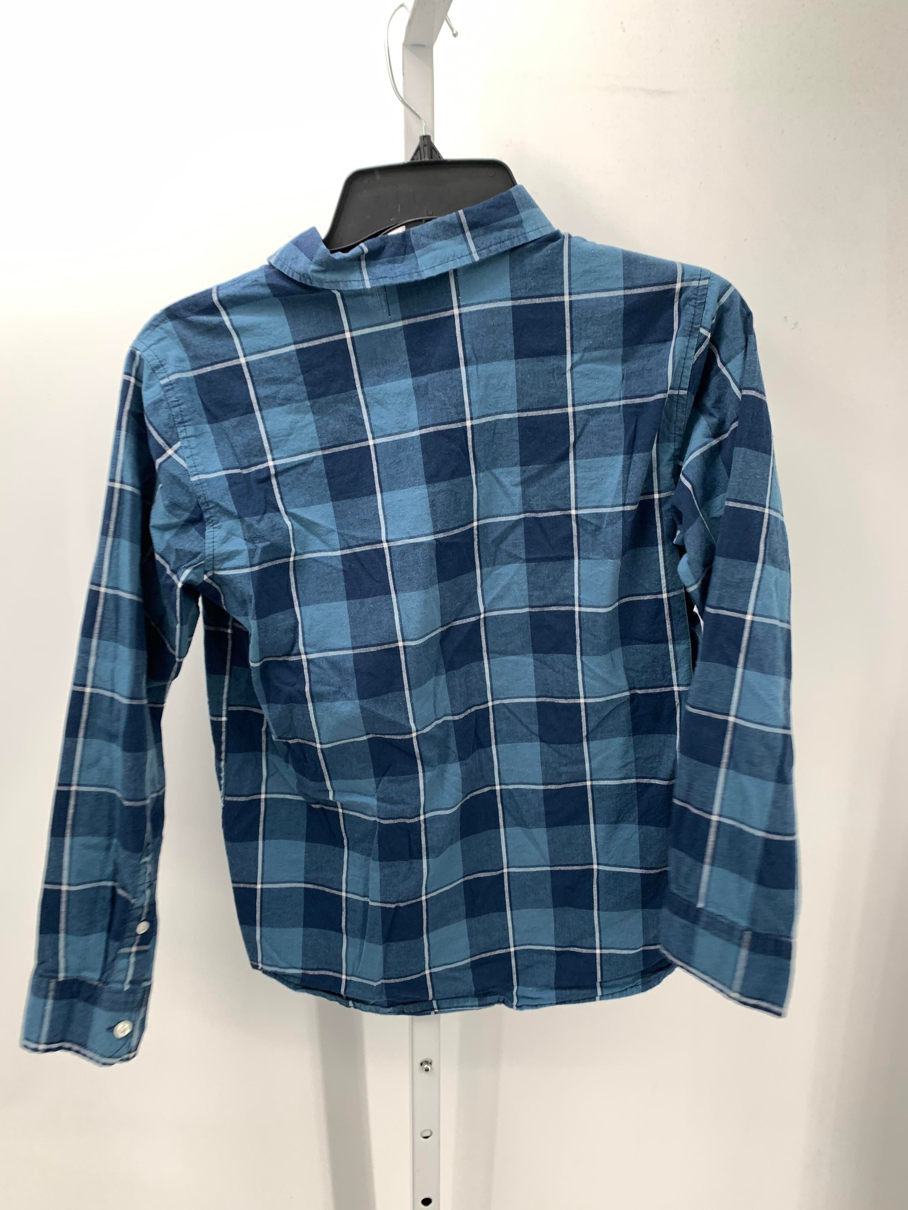 PLAID BTN DOWN