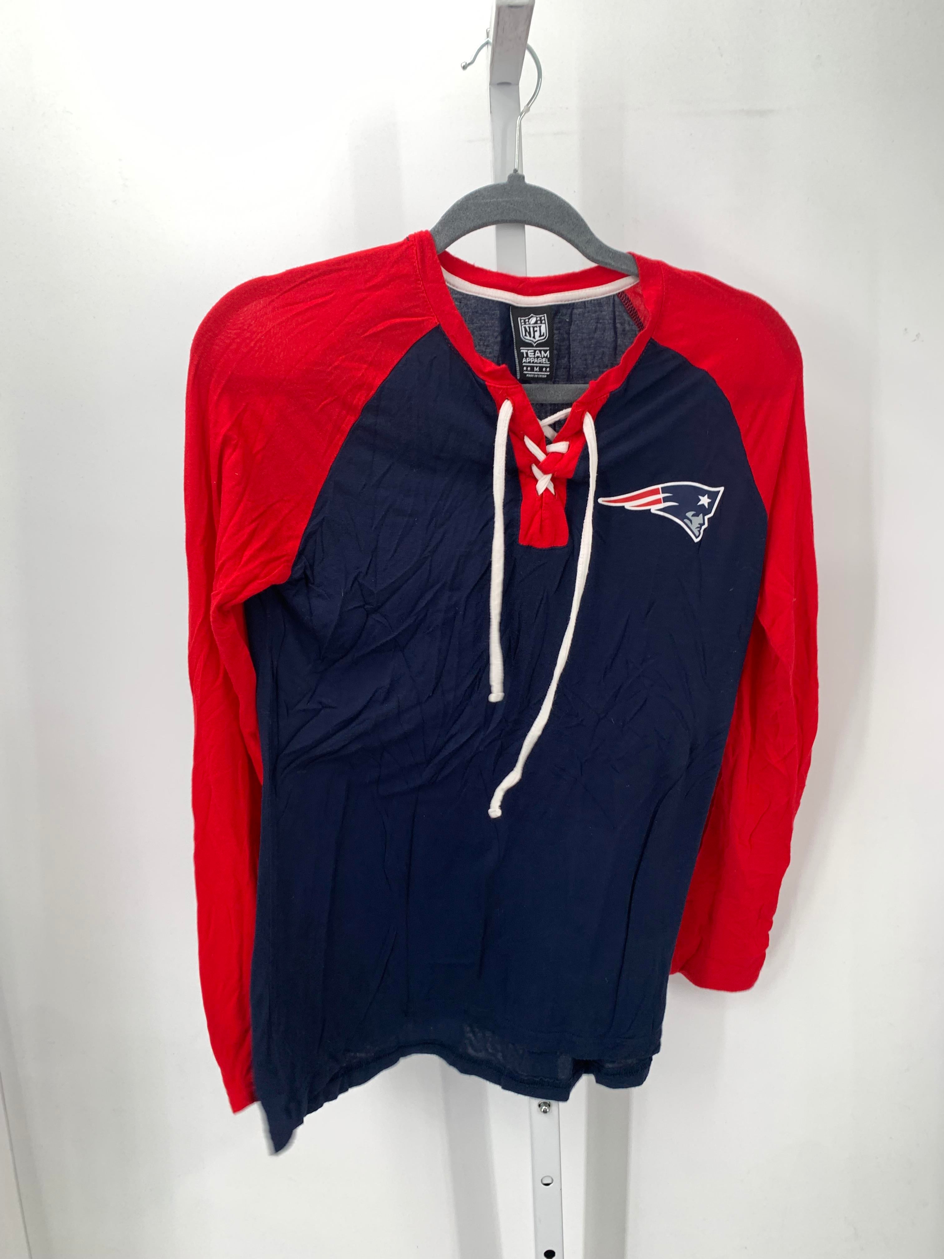 Team Apparel Size Medium Misses Long Sleeve Shirt