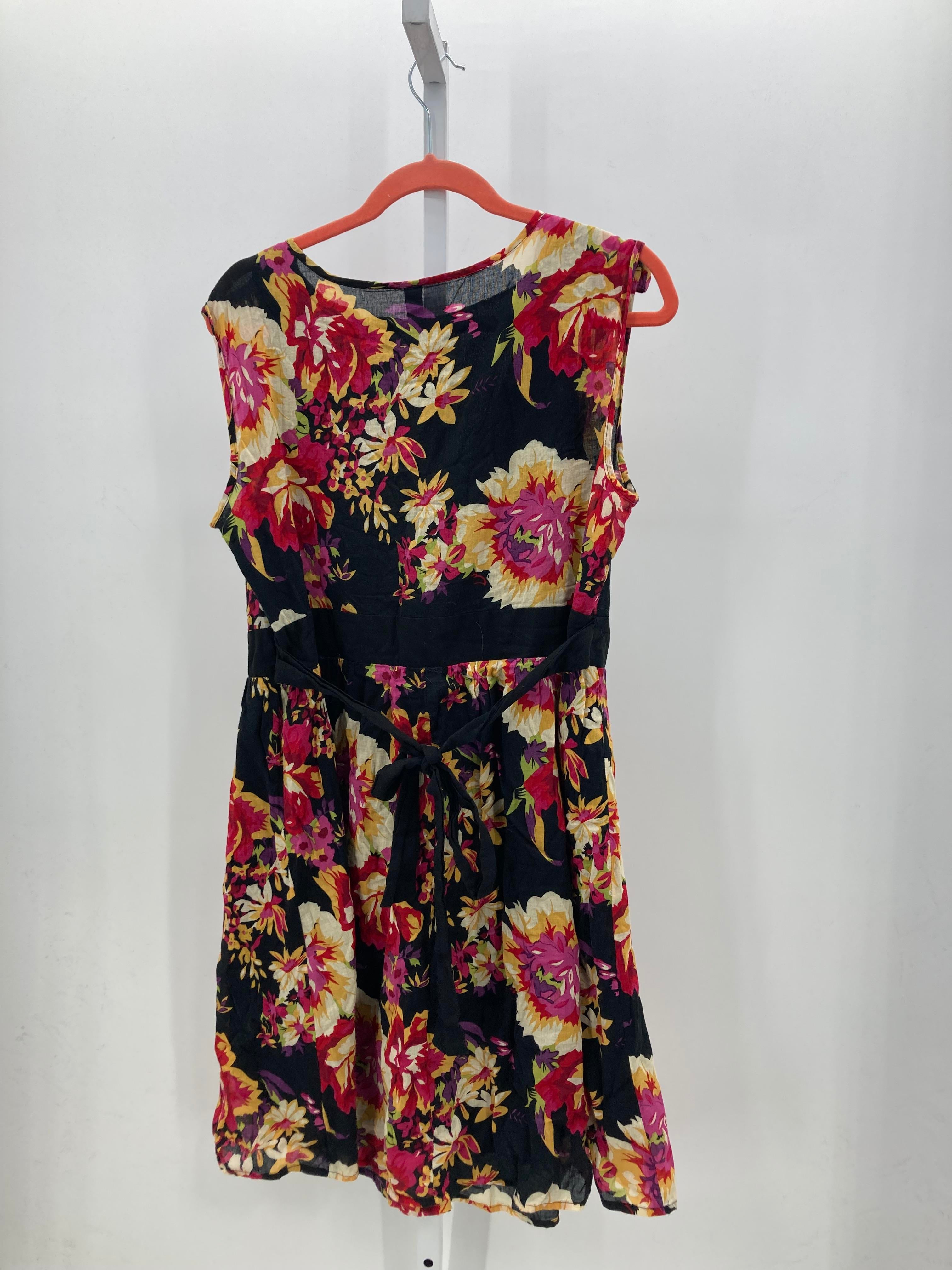 Pure Energy Size 1X Womens Sleeveless Dress