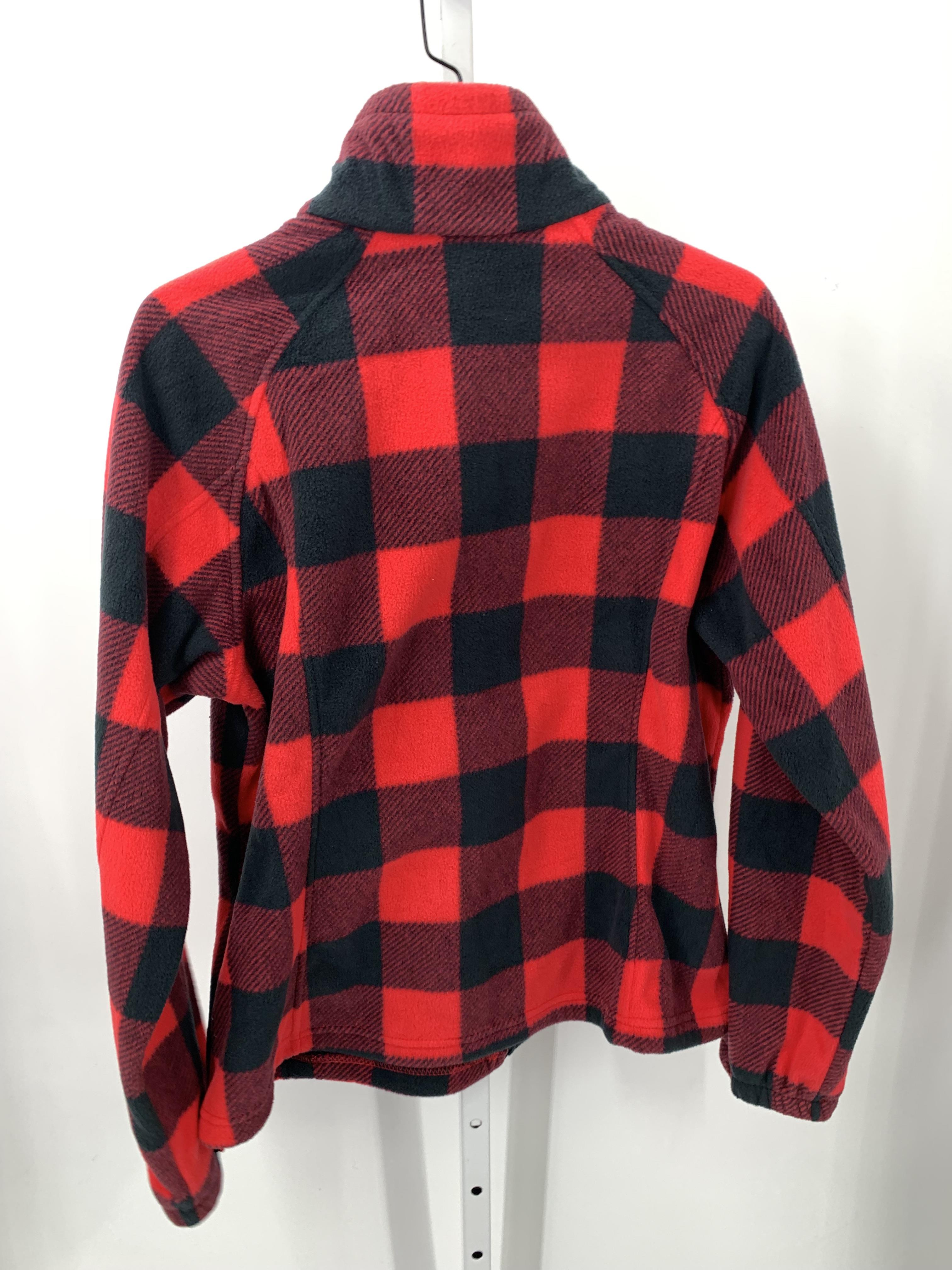 BLACK PLAID ZIP