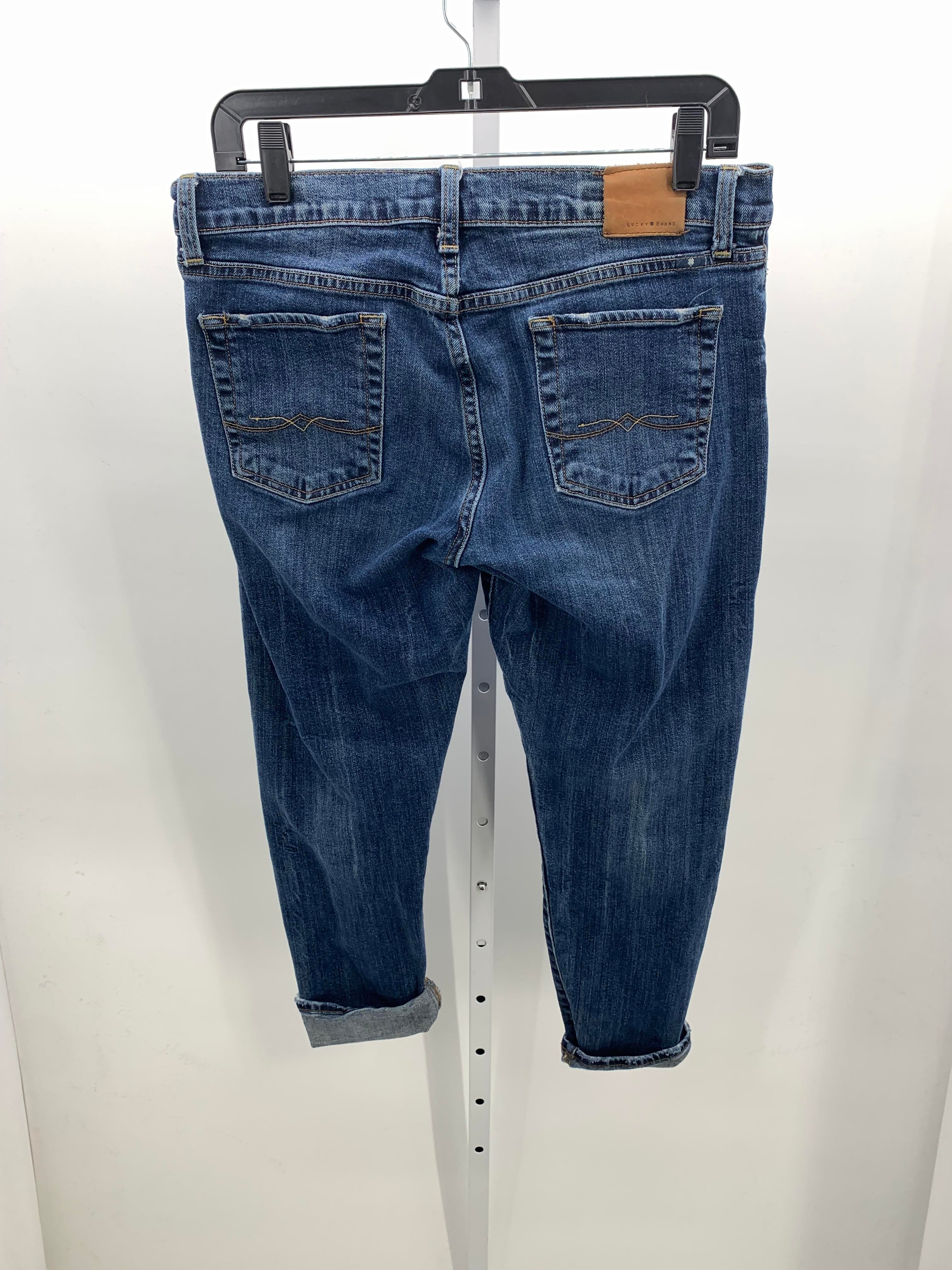 Lucky Brand Size 6 Misses Cropped Jeans