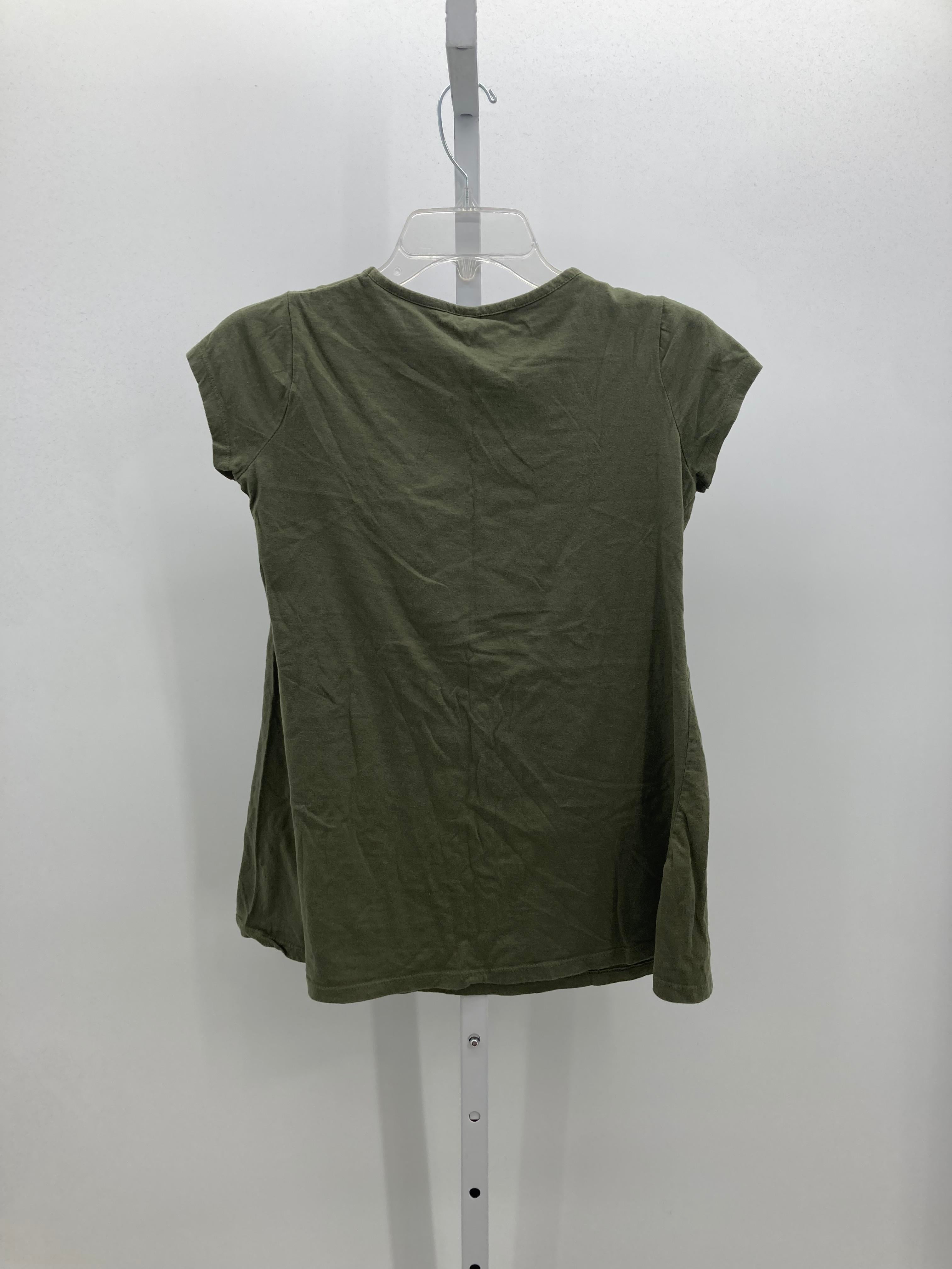 Love @ First Sight Size 10-12 Girls Short Sleeve Shirt