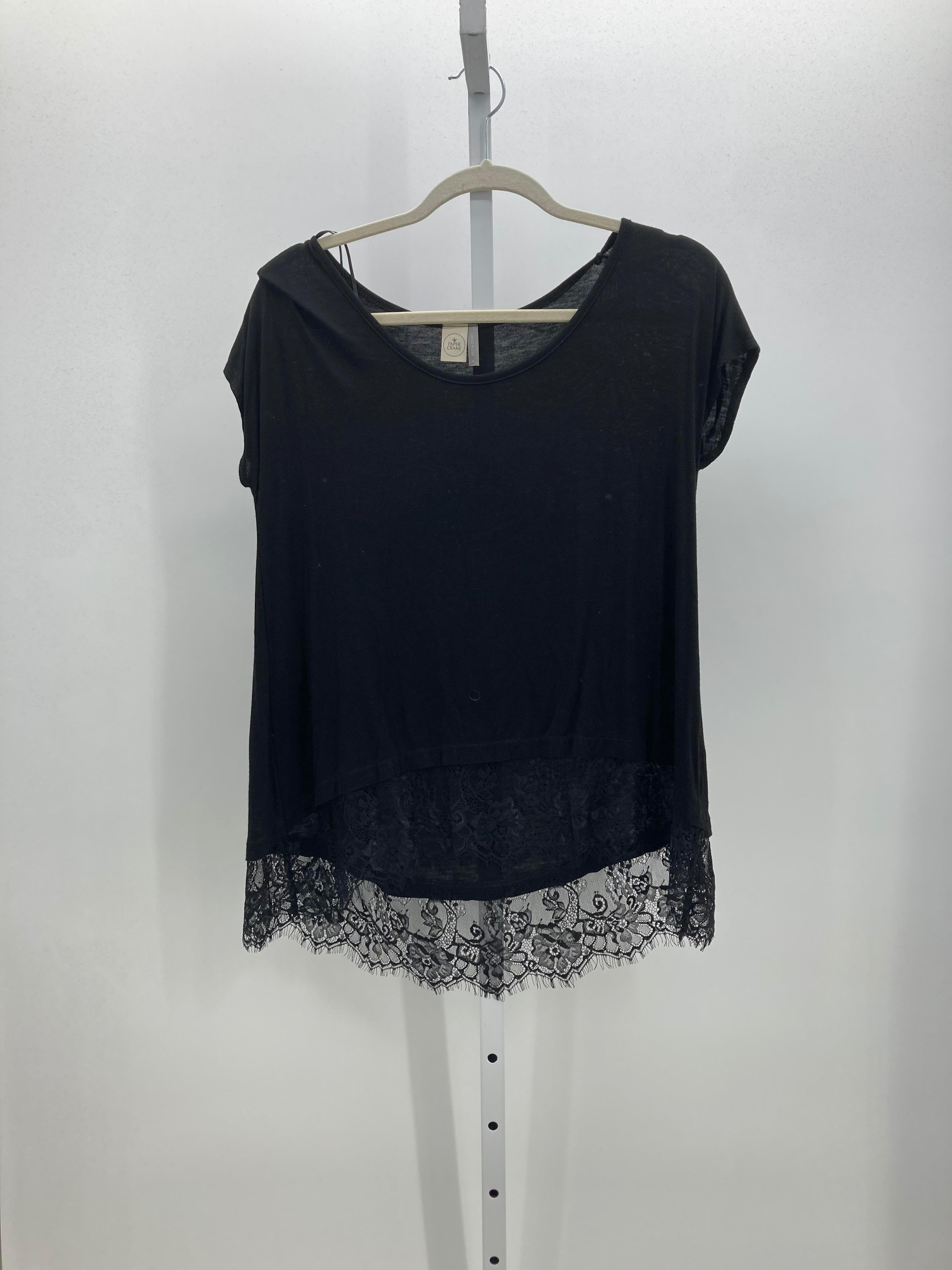 Paper Crane Size Small Misses Short Sleeve Shirt