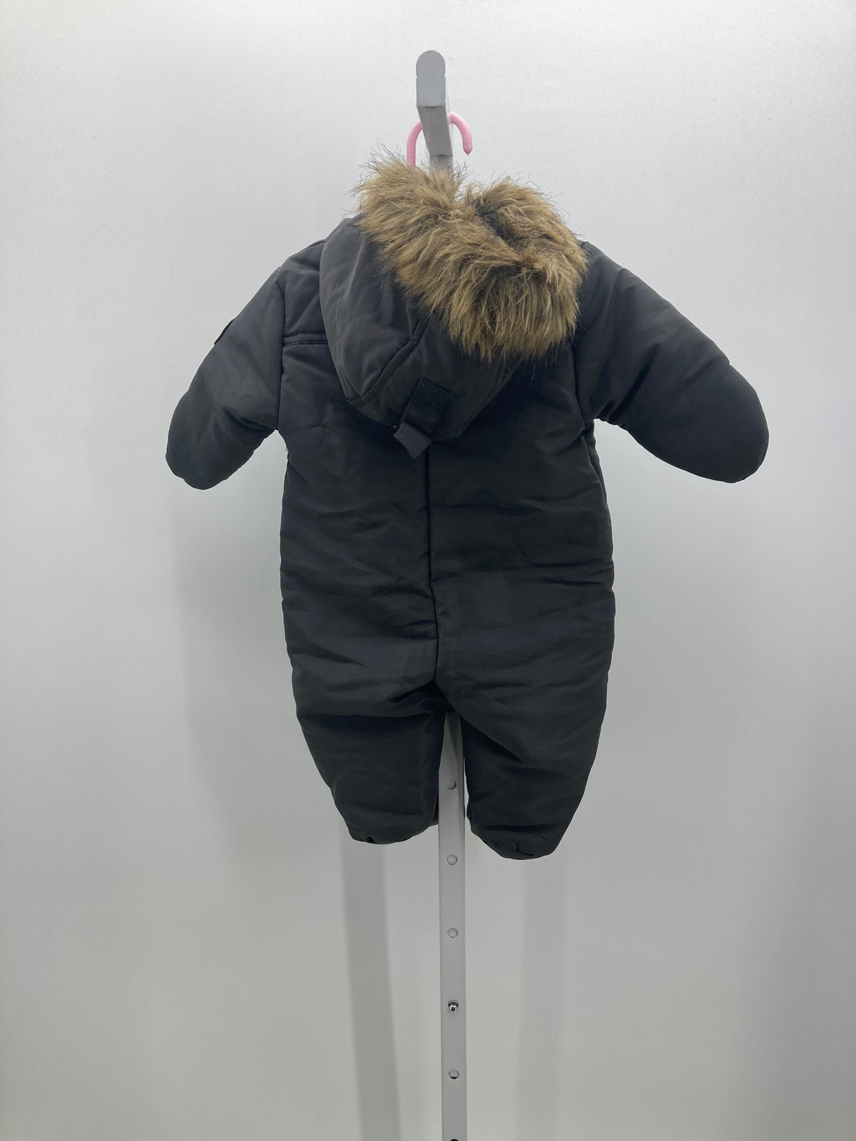 FAUX FUR HOODED SNOW SUIT