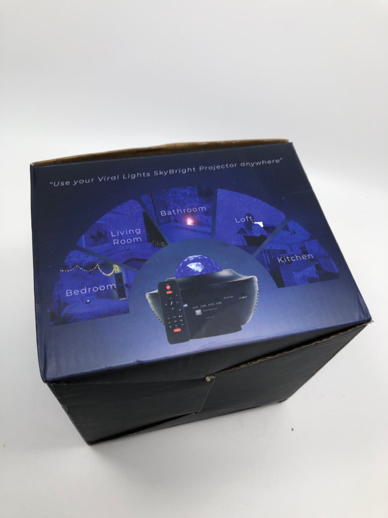 SKY BRIGHT PROJECTOR IN BOX.